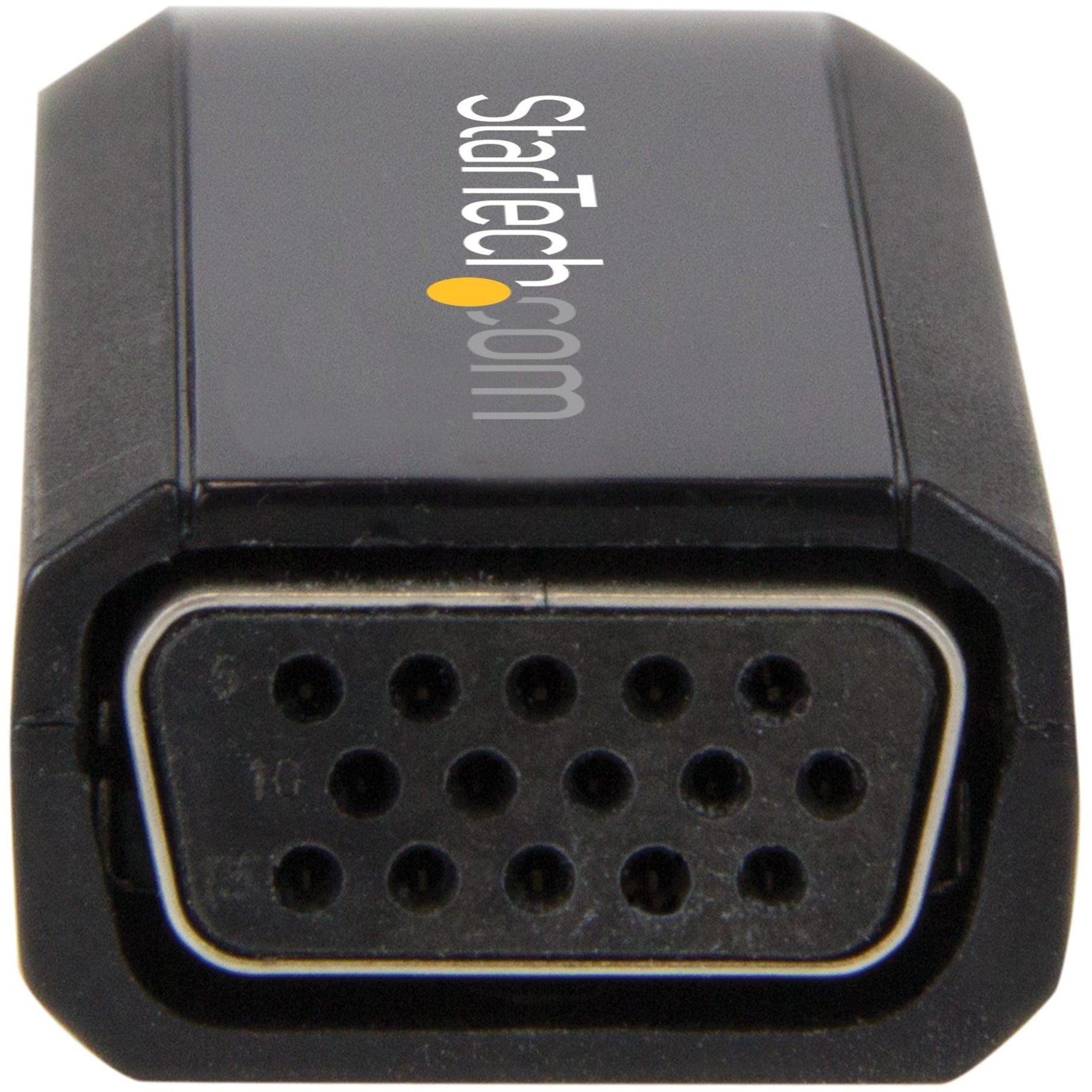 StarTech.com HD2VGAMICRA HDMI to VGA Converter with Audio - Compact Adapter - 1920x1200, Plug and Play, Black