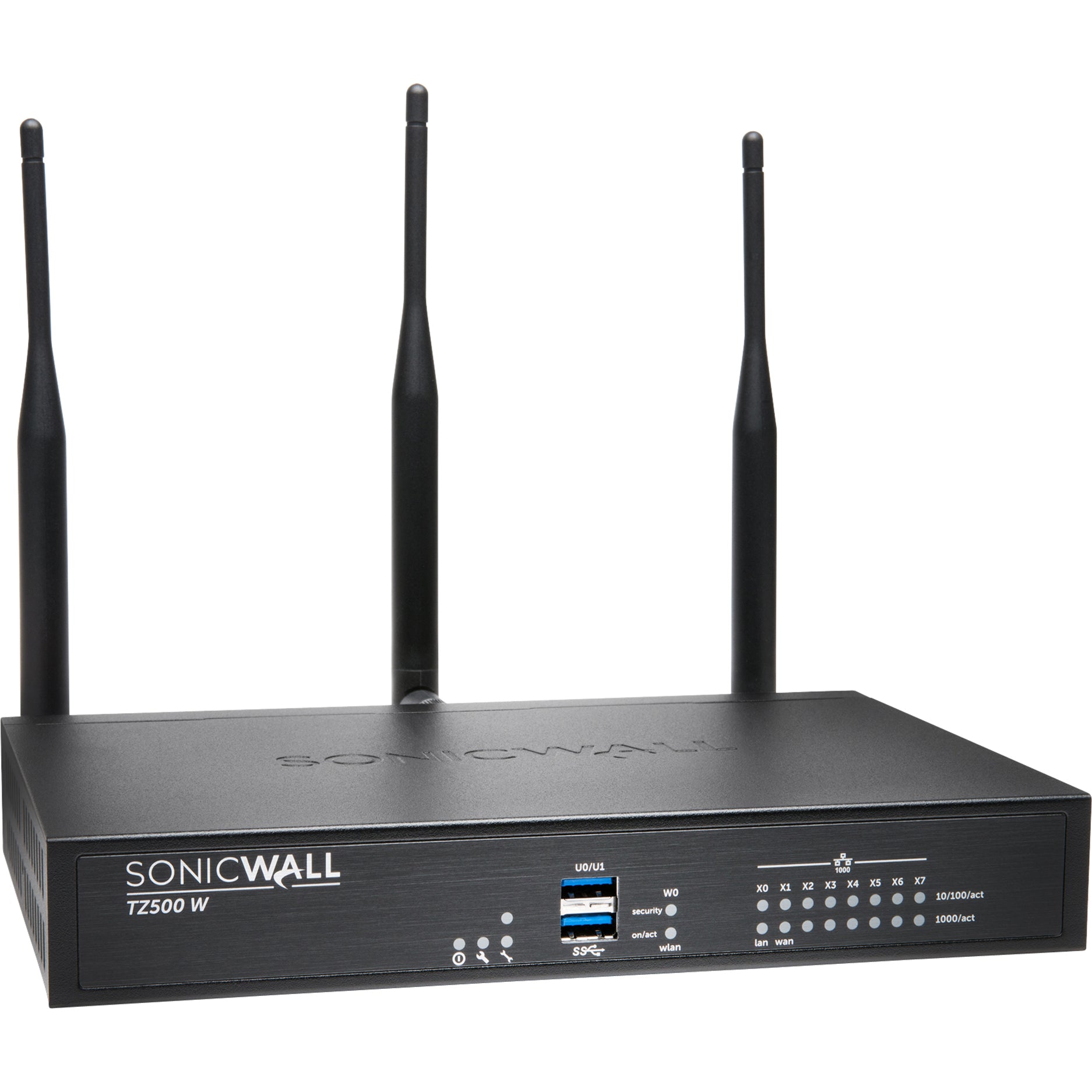 SonicWall 01-SSC-0212 TZ500 Network Security/Firewall Appliance, 8 Ports, Gigabit Ethernet, Wireless LAN, IEEE 802.11ac