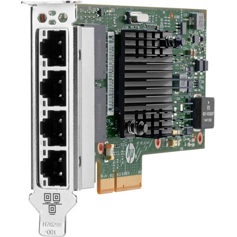 HPE 811546-B21 Ethernet 1Gb 4-port 366T Adapter, PCI Express 2.1 x4, Twisted Pair