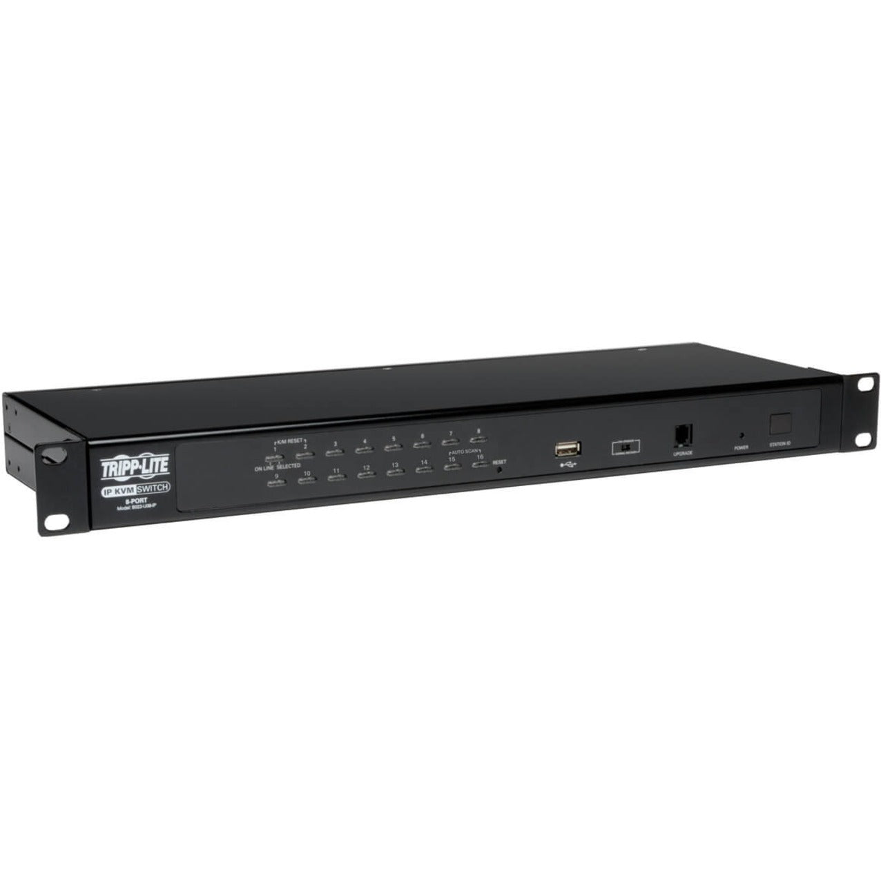 Tripp Lite B022-U16-IP NetDirector 16-Port 1U Rack-Mount IP KVM Switch USB/PS2 Combo 2048 x 1536 Resolution 3 Year Warranty