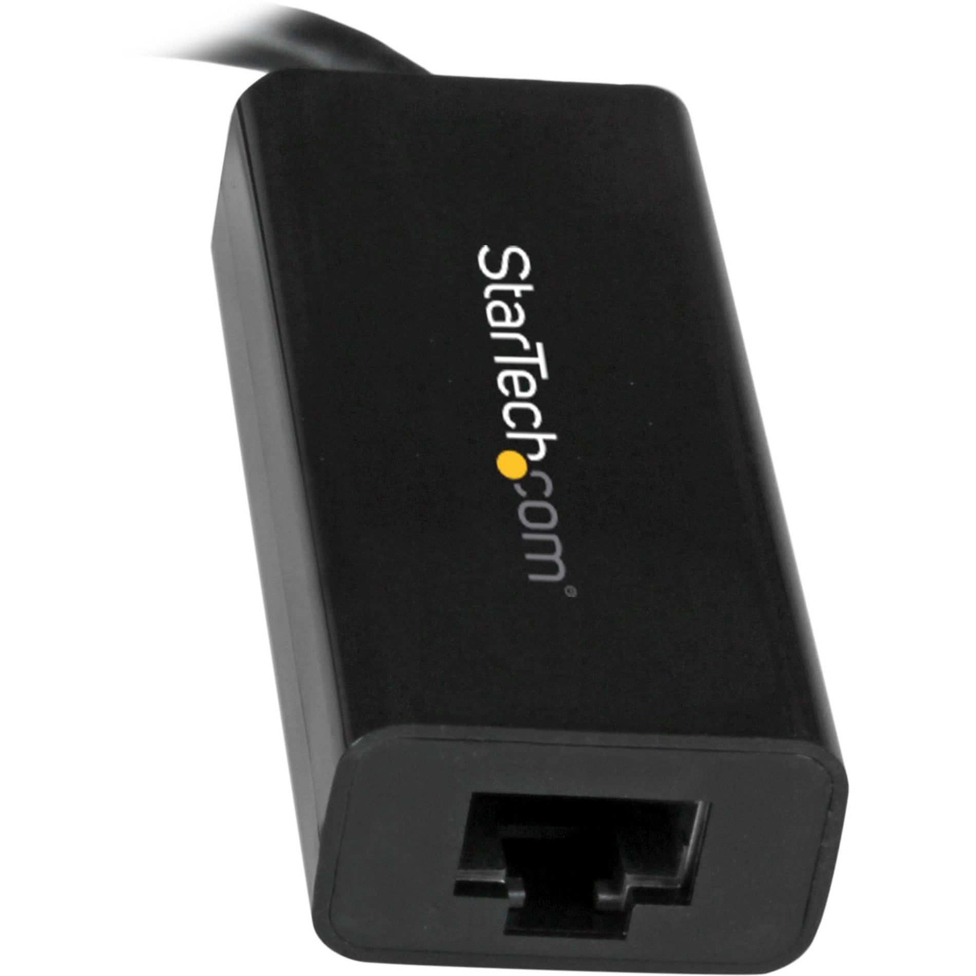 StarTech.com US1GC30B USB-C to Gigabit Ethernet Adapter, USB 3.1 Gen 1 (5 Gbps), Native Support