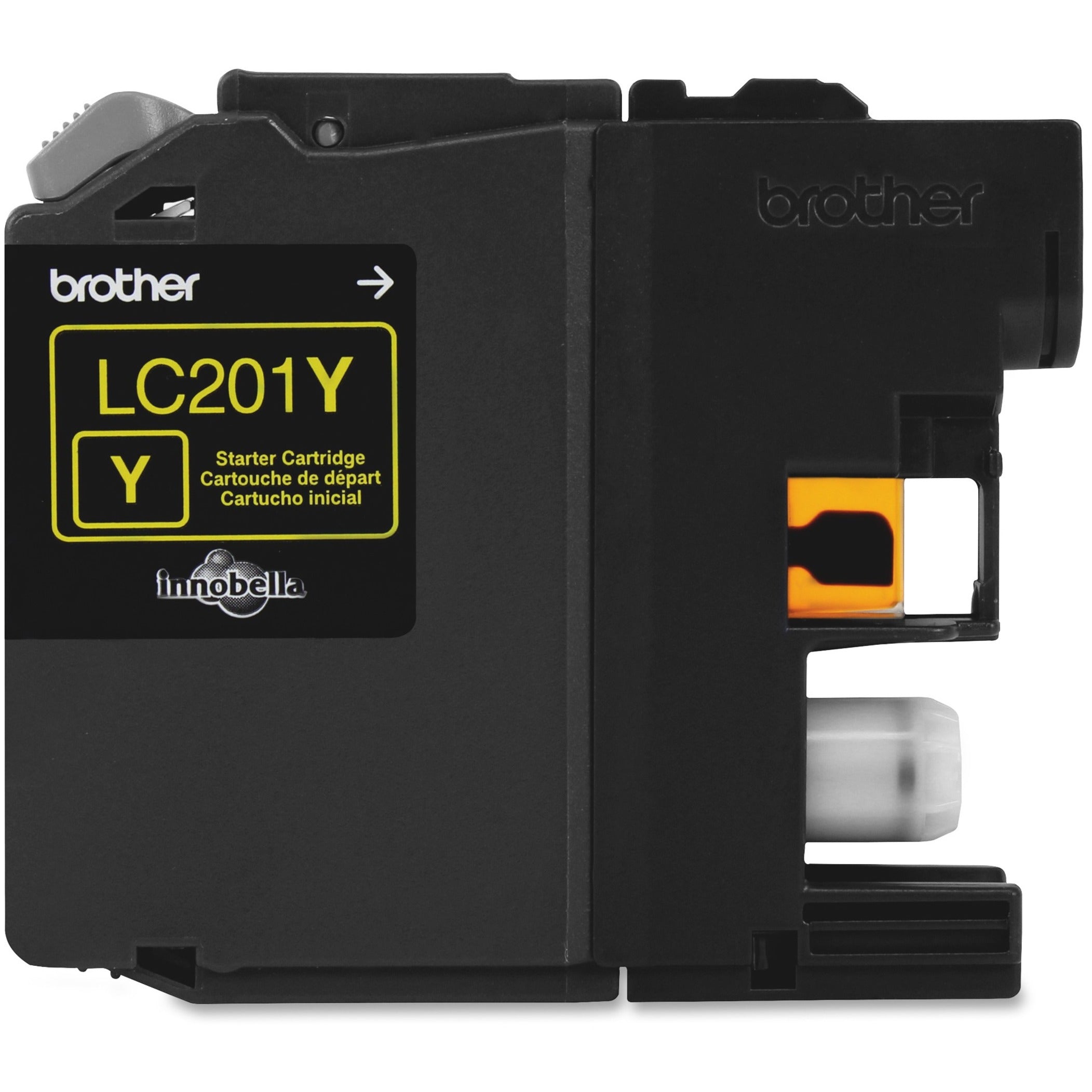 Brother LC201Y Innobella Ink Cartridge, Yellow, 260 Page Yield
