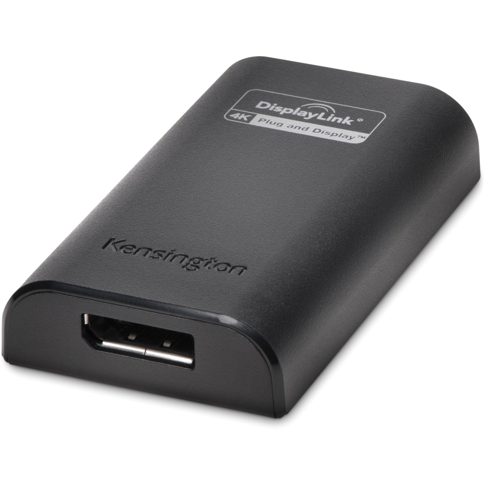 Kensington K33989WW VU4000D USB 3.0 to DisplayPort 4K Video Adapter, Plug and Play, 2-Year Warranty