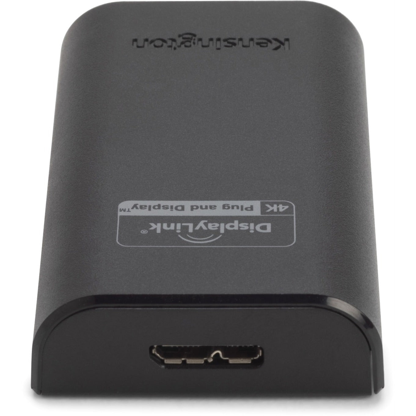 Kensington K33989WW VU4000D USB 3.0 to DisplayPort 4K Video Adapter, Plug and Play, 2-Year Warranty