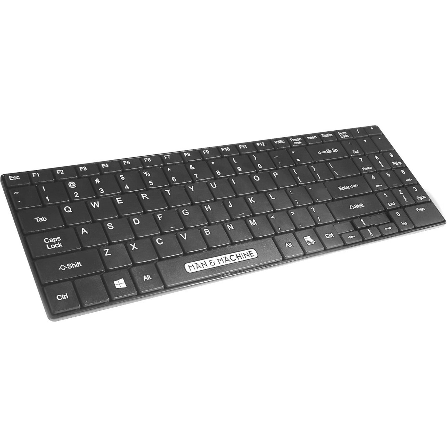 Man & Machine ITSC/B5 Its Cool Keyboard, QWERTY, English (US), USB Cable Connectivity, Black