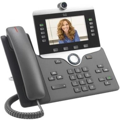 Cisco CP-8845-K9= IP Phone 8845, Charcoal, Enhanced User Connect License, Color Display, Bluetooth [Discontinued]