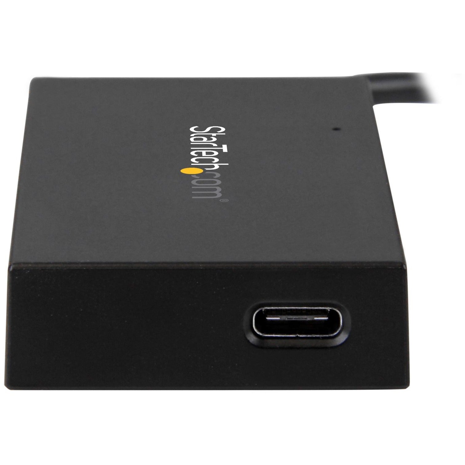 StarTech.com HB30C3A1CFB 4-Port USB 3.1 Gen 1 Hub - USB-C to 1x USB-C and 3x USB-A, Portable USB-C Hub