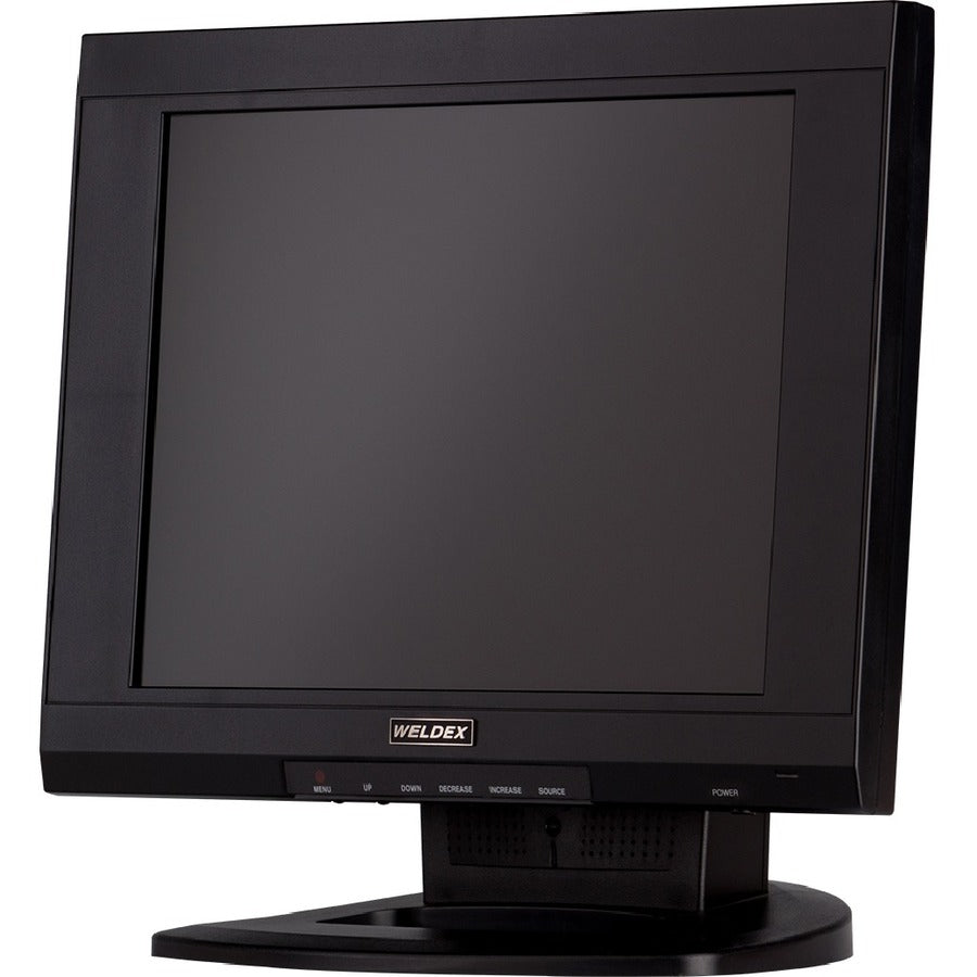 Weldex WDL-1500M 15" LCD Monitor, XGA, 16.7 Million Colors, 700:1 Contrast Ratio, Wall Mountable