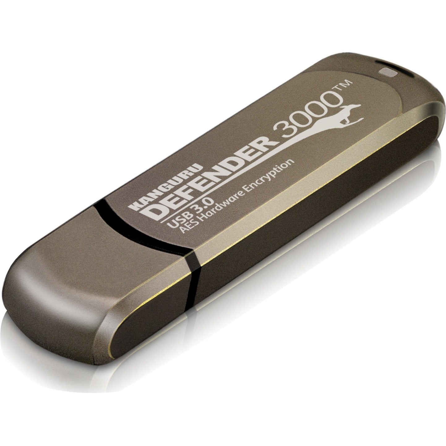 Kanguru KDF3000-16G Defender 3000 FIPS 140-2 Certified Level 3 SuperSpeed USB 3.0 Flash Drive, 16GB