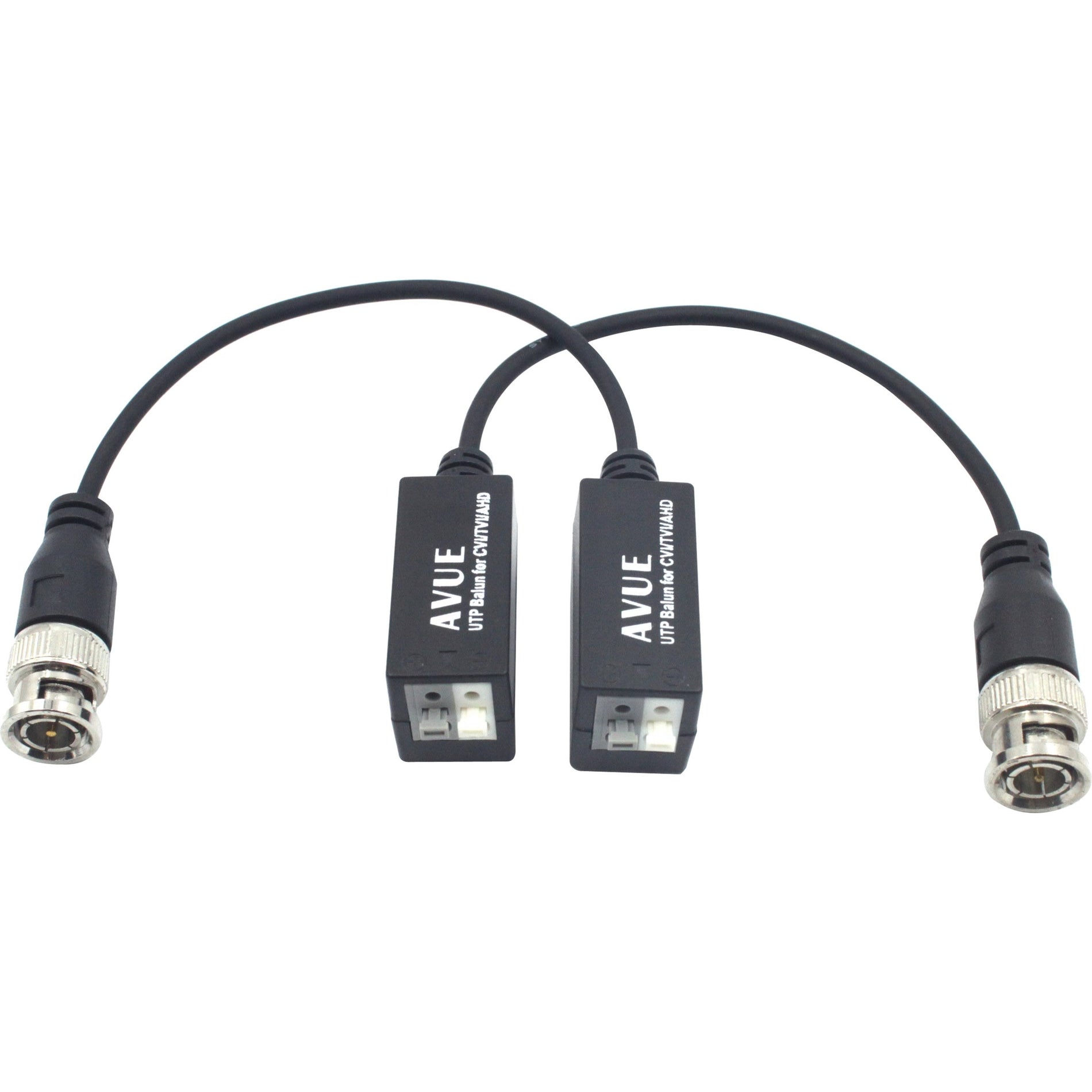 Avue AVB301P HD Video Transceiver W/ Pigtail, 2000 ft Maximum Operating Distance, Composite Video In/Out, 100 Ohm Impedance