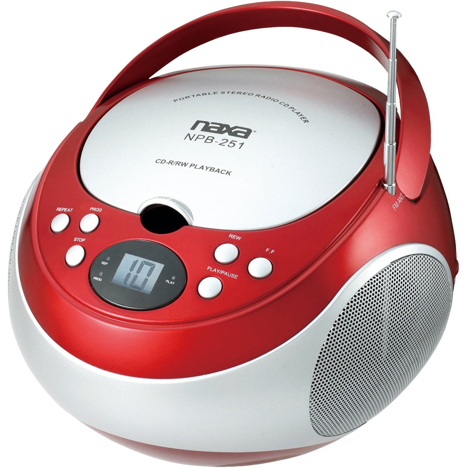 Naxa Portable CD Player with AM/FM Stereo Radio [Discontinued]