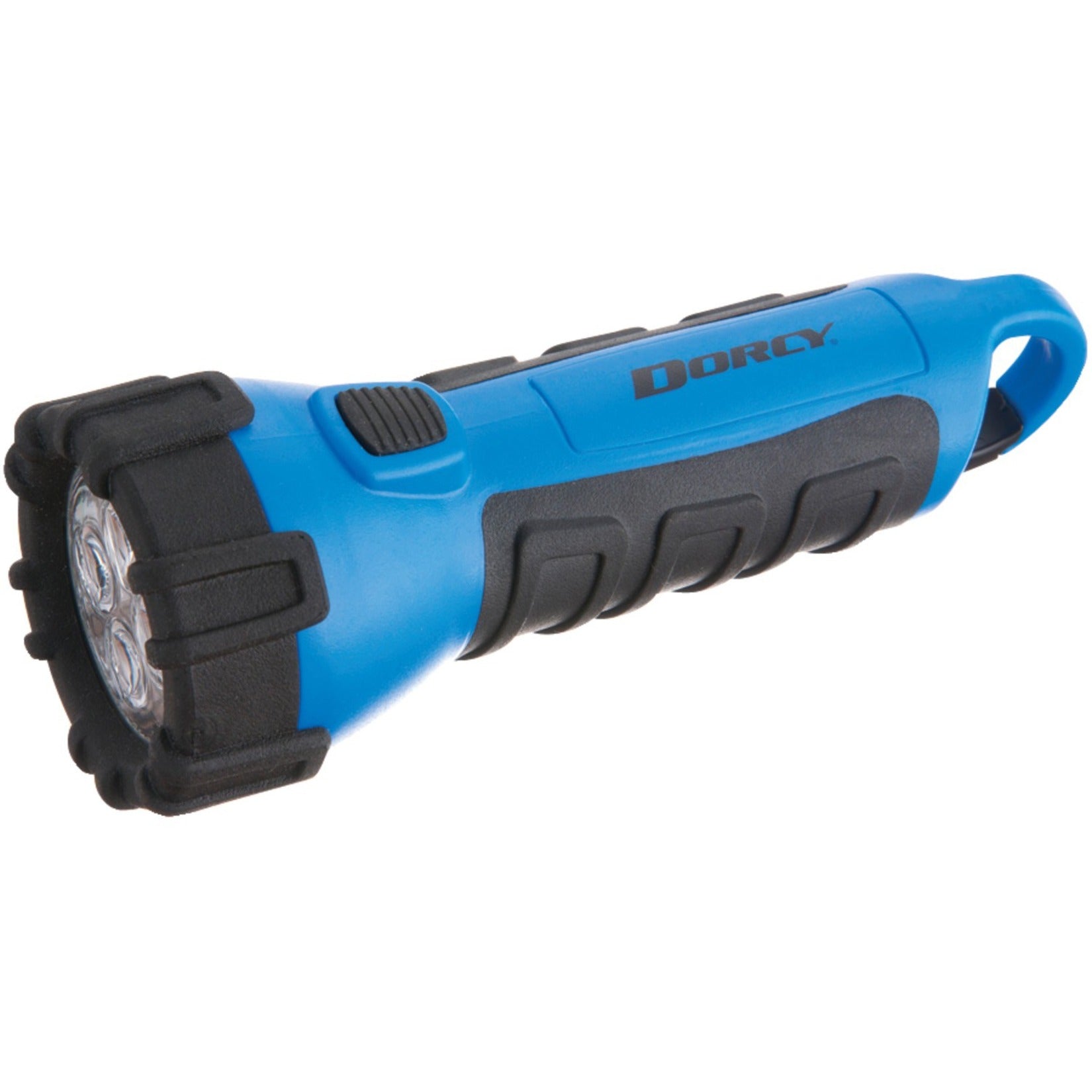 Dorcy 41-2511 Flashlight, 4-LED Floating, Shock Absorbing, Water Proof, Carabiner Clip, Super Bright