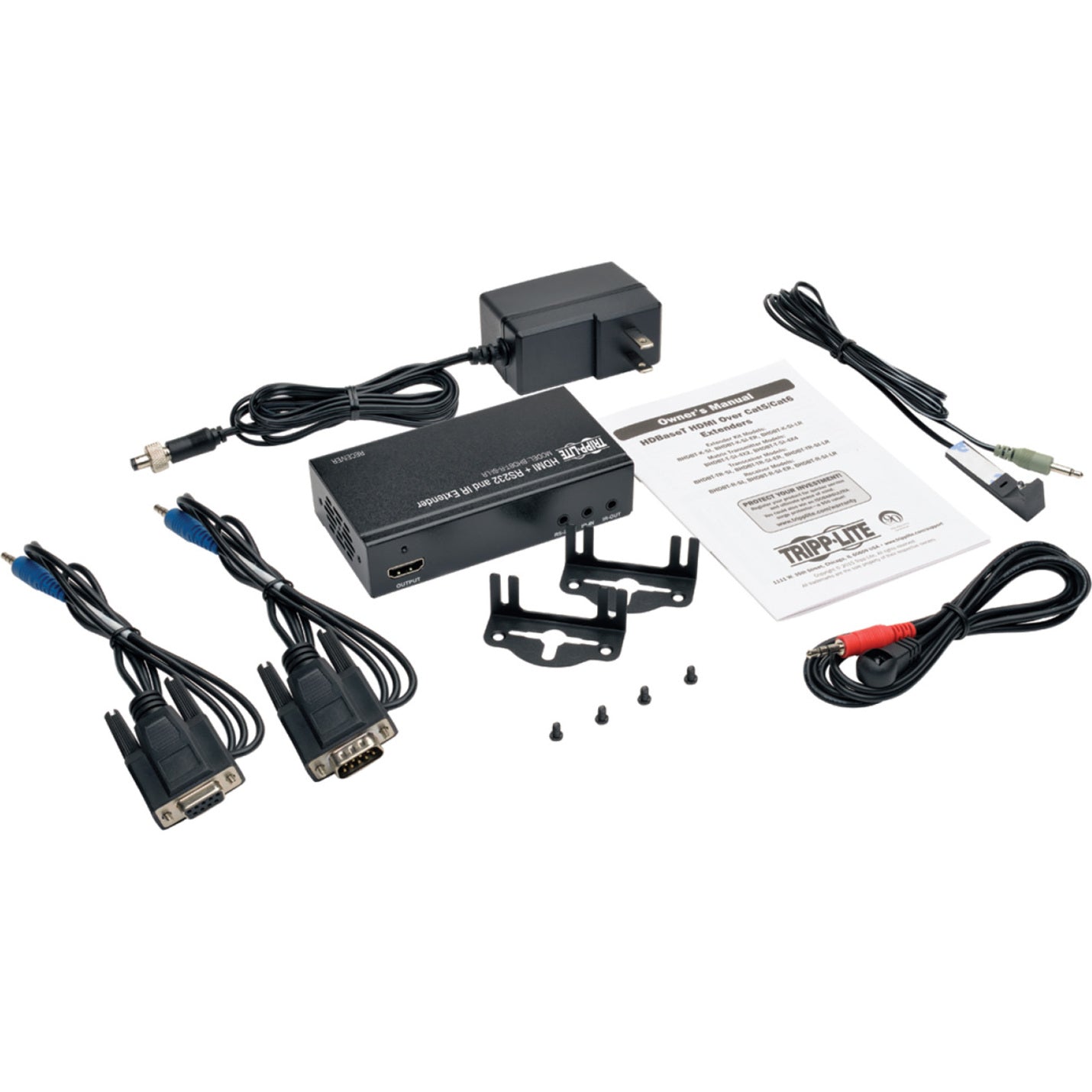 Tripp Lite BHDBT-R-SI-LR HDBaseT HDMI over Cat5e/6/6a Extender Receiver, Long Range 4K2K or 1080P
