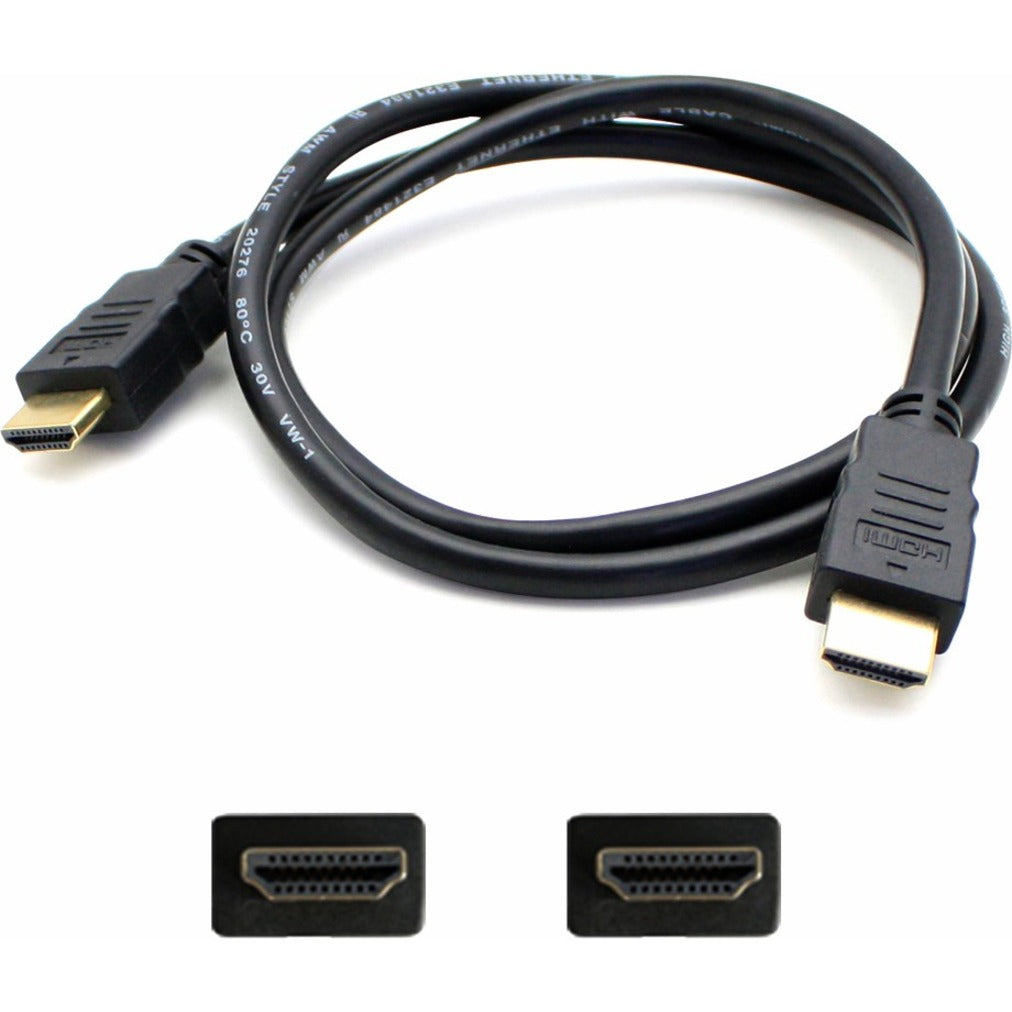 AddOn HDMI2HDMI25F 7.62m (25.00ft) HDMI 1.3 Male to Male Black Cable, 3 Year Warranty, United States
