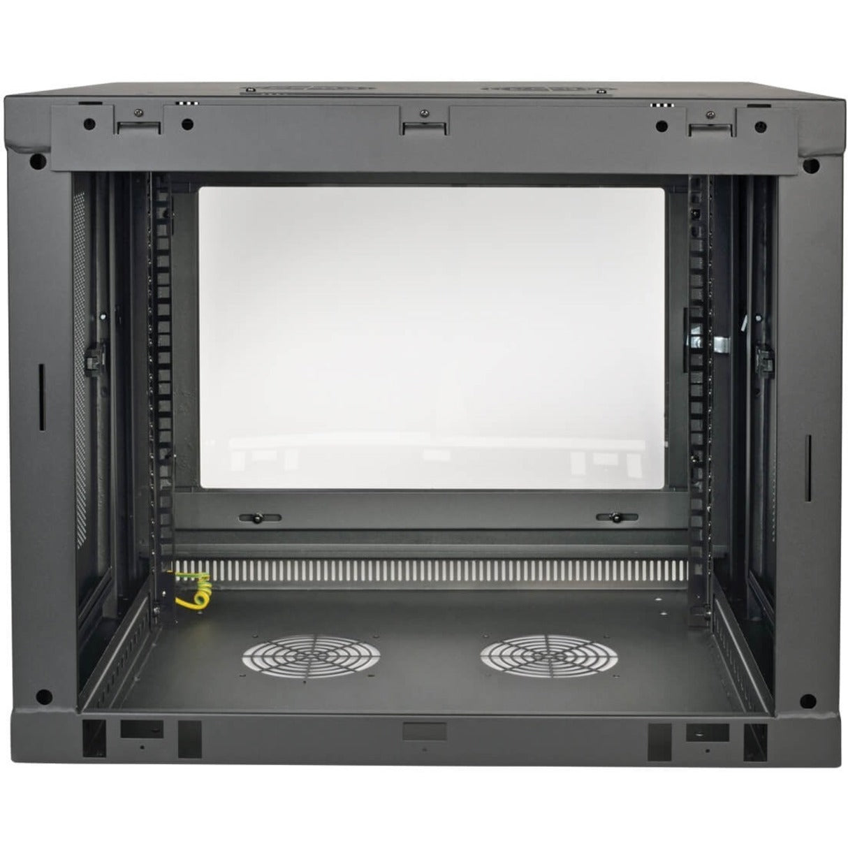 Tripp Lite SRW9UG SmartRack 9U Wall-Mount Rack Enclosure Cabinet, Cabl ...