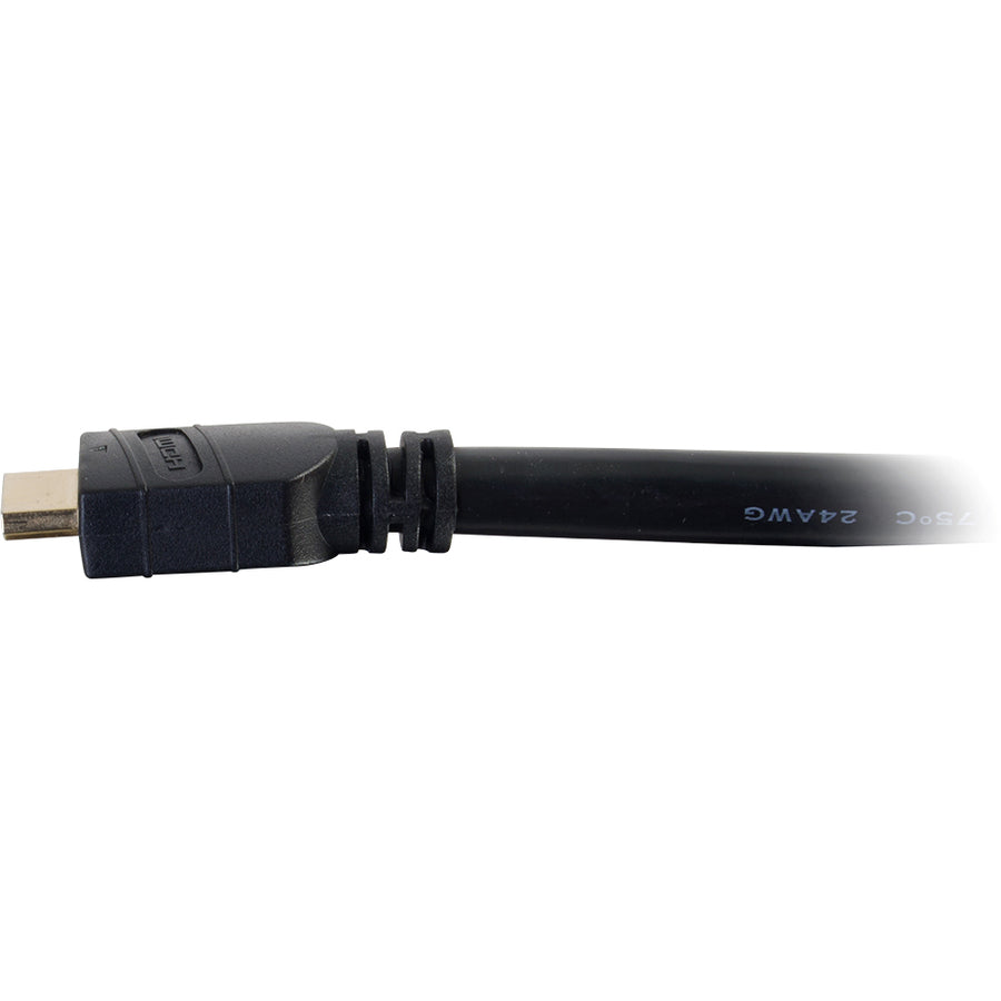 C2G 41369 100ft Active High Speed HDMI Cable, In-Wall CL3 Rated, 1080p, Gold-Plated Connectors