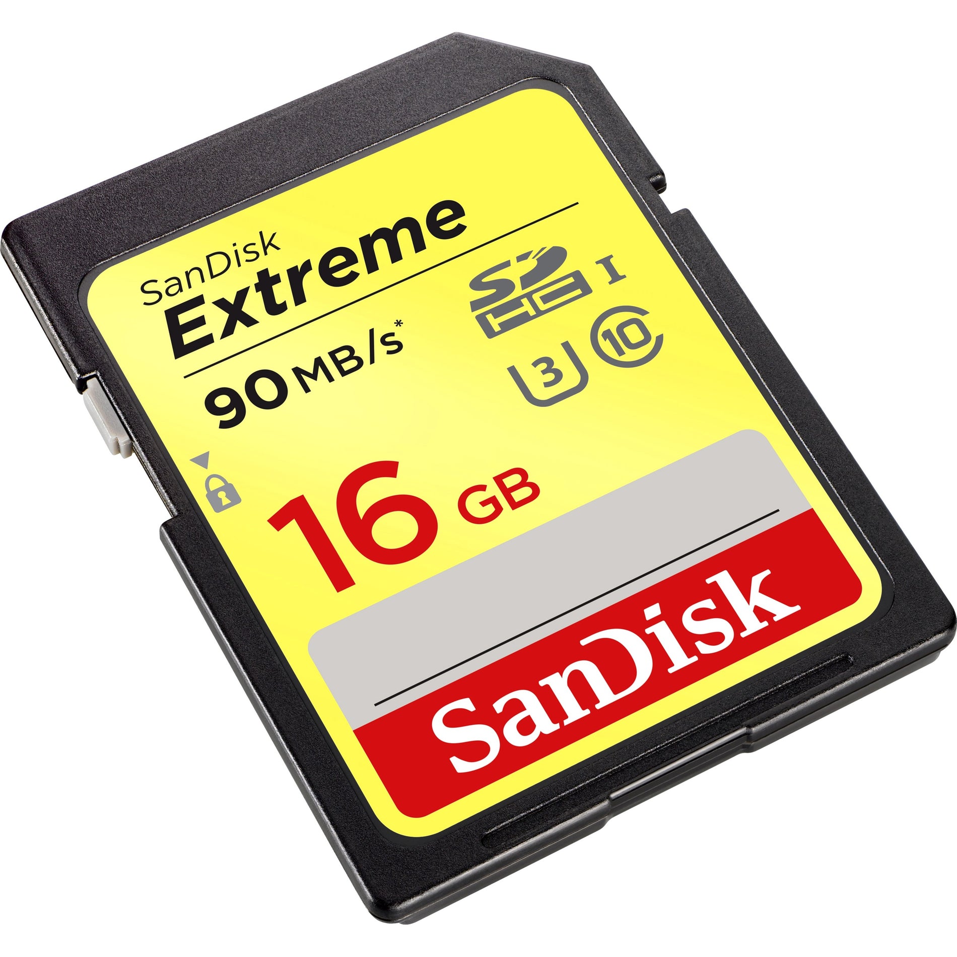 SanDisk SDSDXNE-016G-ANCIN Extreme 16GB Secure Digital High Capacity (SDHC) Card, 90MB/s Read Speed, 40MB/s Write Speed