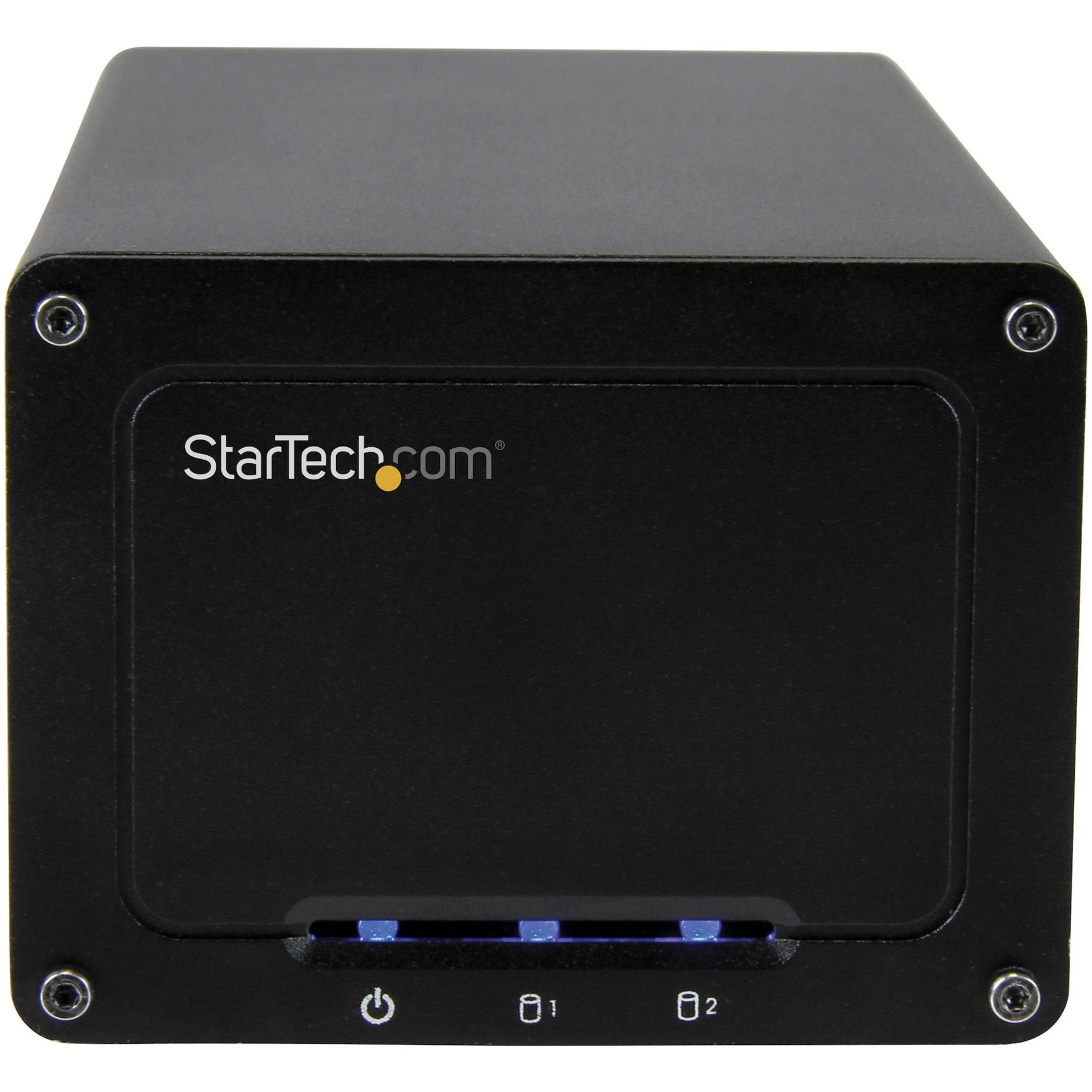 StarTech.com S252BU313R USB 3.1 Gen 2 (10Gbps) External Enclosure for Dual 2.5" SATA Drives, with RAID & UASP [Discontinued]