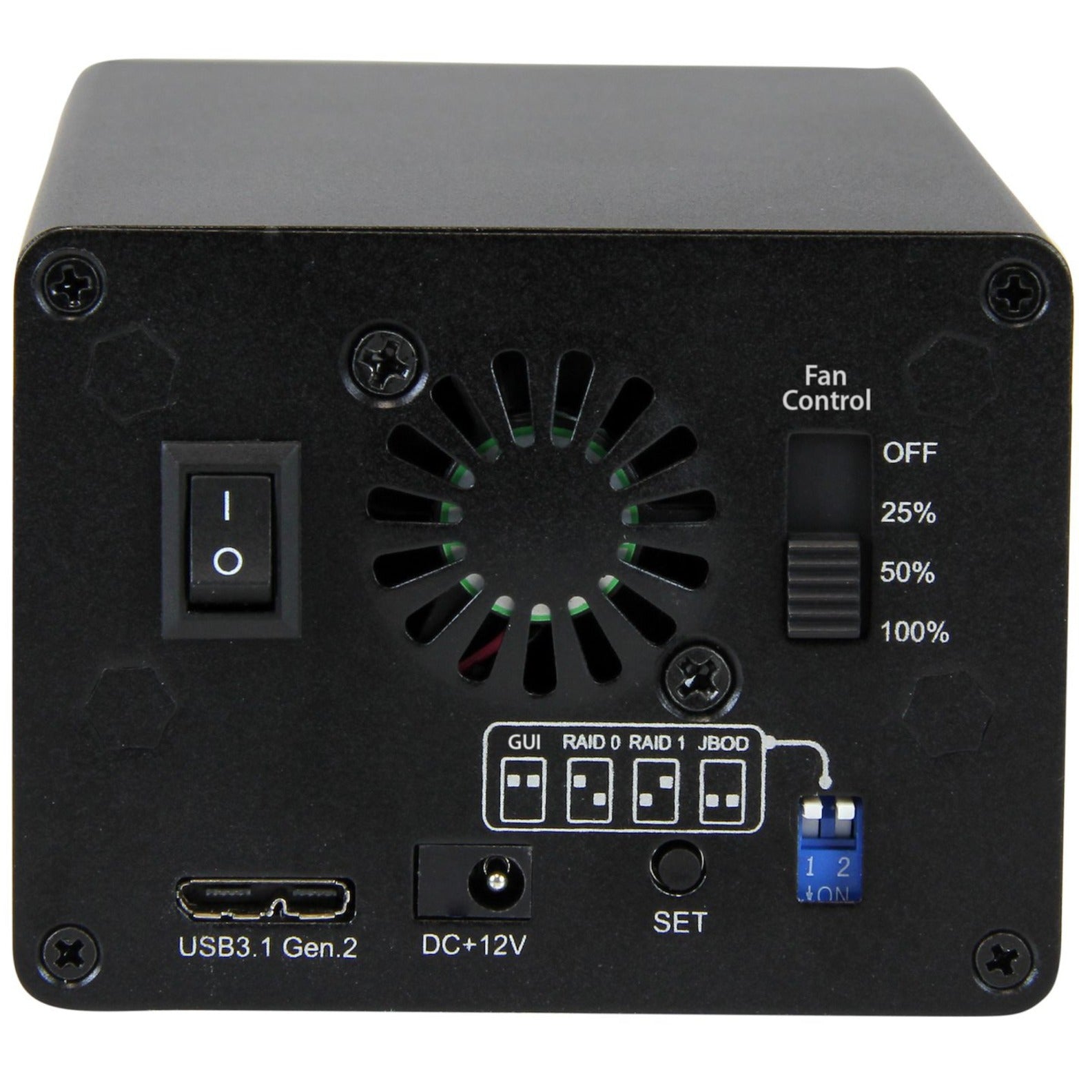 StarTech.com S252BU313R USB 3.1 Gen 2 (10Gbps) External Enclosure for Dual 2.5" SATA Drives, with RAID & UASP [Discontinued]