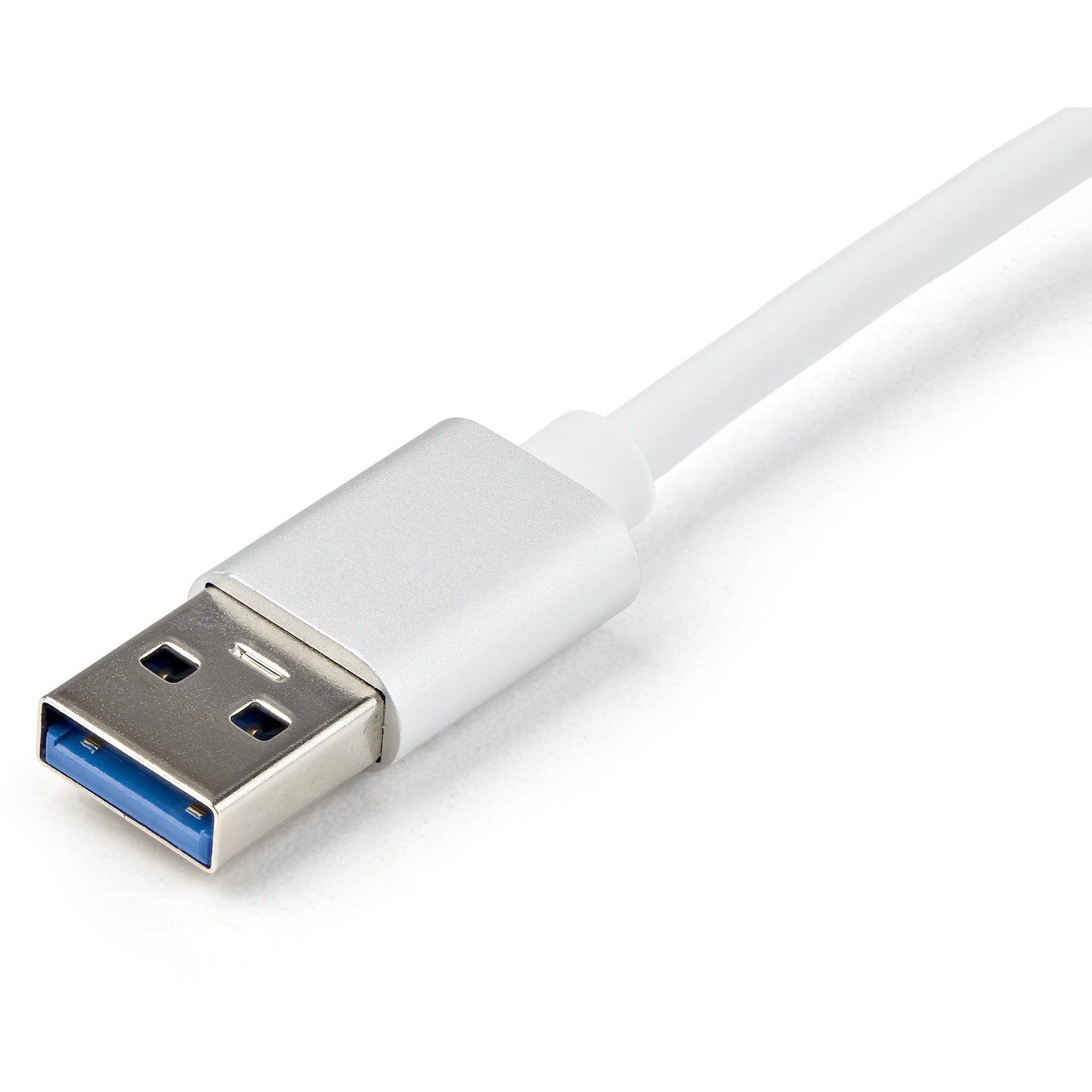 StarTech.com USB31000SA USB 3.0 to Gigabit Network Adapter - Silver, Sleek Aluminum Design Ideal for MacBook, Chromebook or Tablet