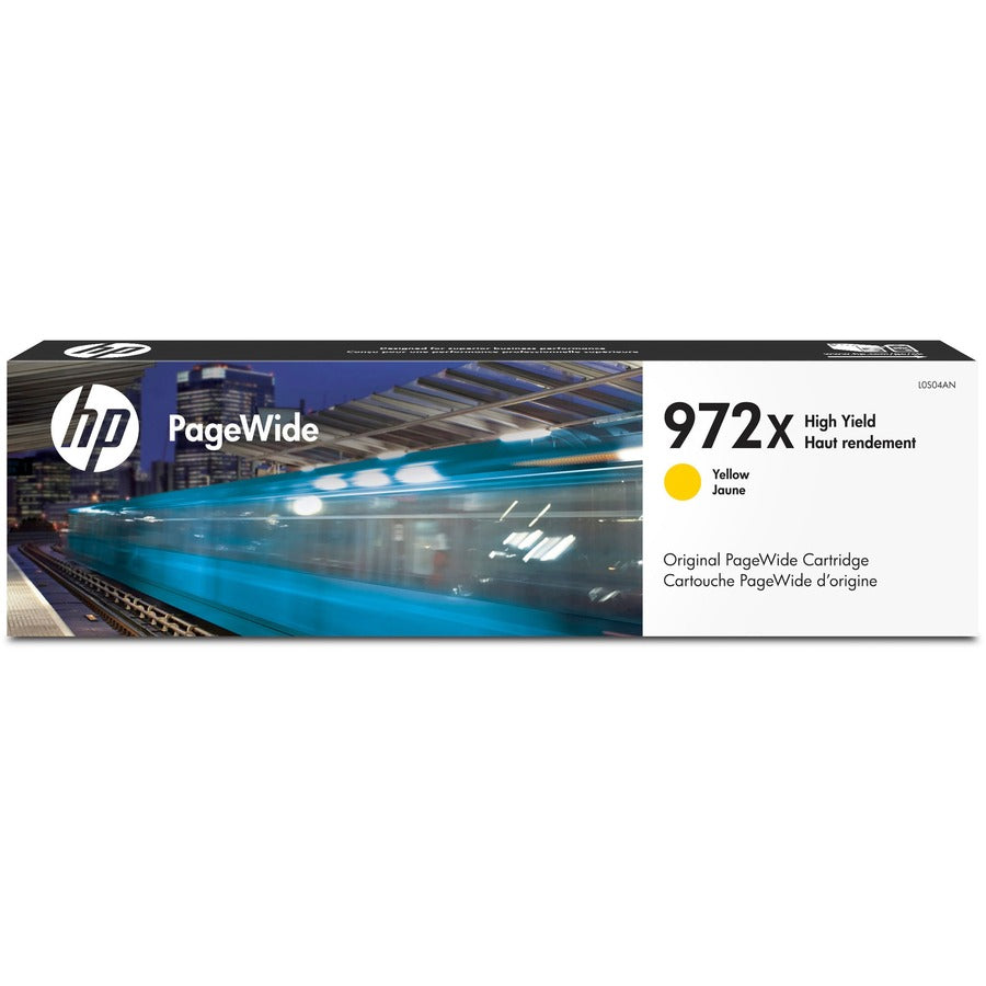 HP 972X L0S04AN PageWide Cartridge, 7000 Page Yield, Yellow