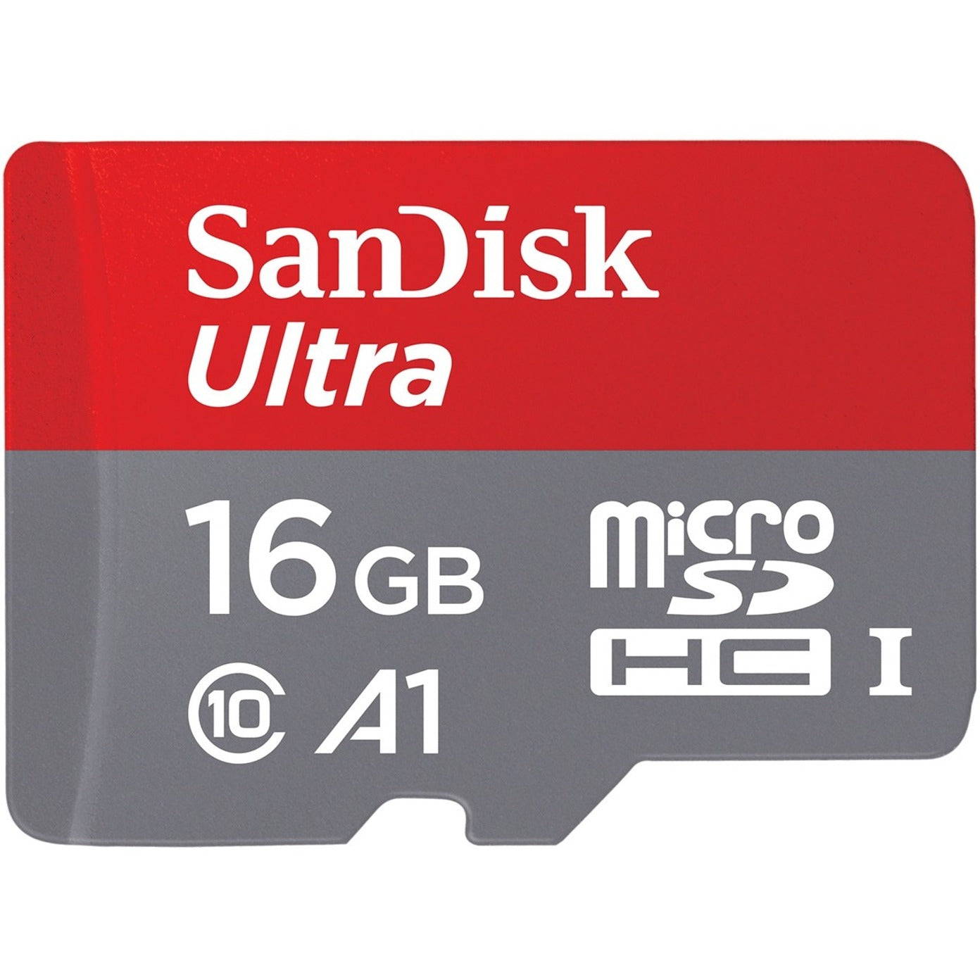 SanDisk SDSQUNC-016G-AN6MA Ultra microSDHC UHS-I Card with Adapter - 16GB, 10 Year Limited Warranty