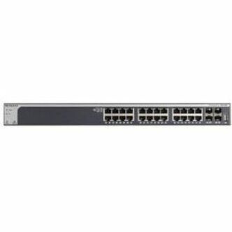 Netgear XS728T-100NES ProSafe XS728T Ethernet Switch, 28 Ports, 10 Gigabit Ethernet, Rack-mountable