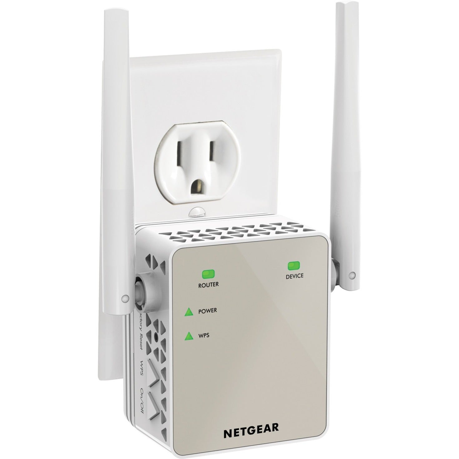 Netgear EX6120-100NAS EX6120 Wireless Access Point 11AC 1200MB 2.4&5GHZ WPA WPA2 WEP