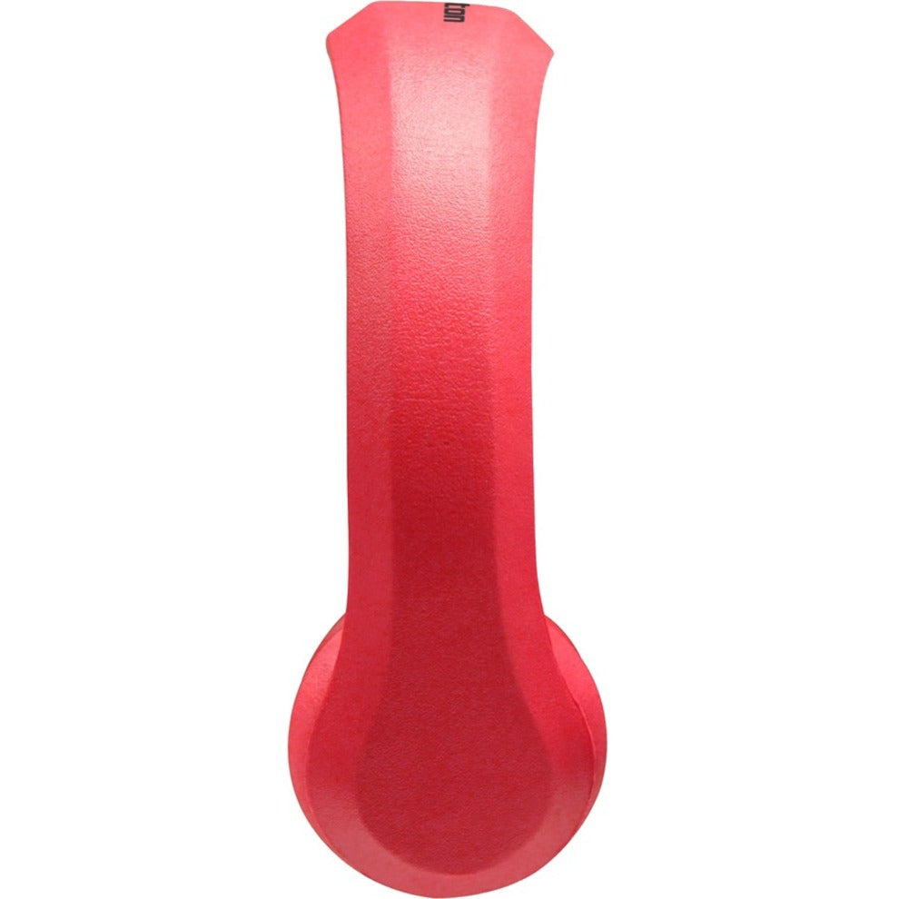 Hamilton Buhl KIDS-RED Flex-Phones Foam Headphones 3.5mm Plug Black, BPA Free, Flexible, Circumaural