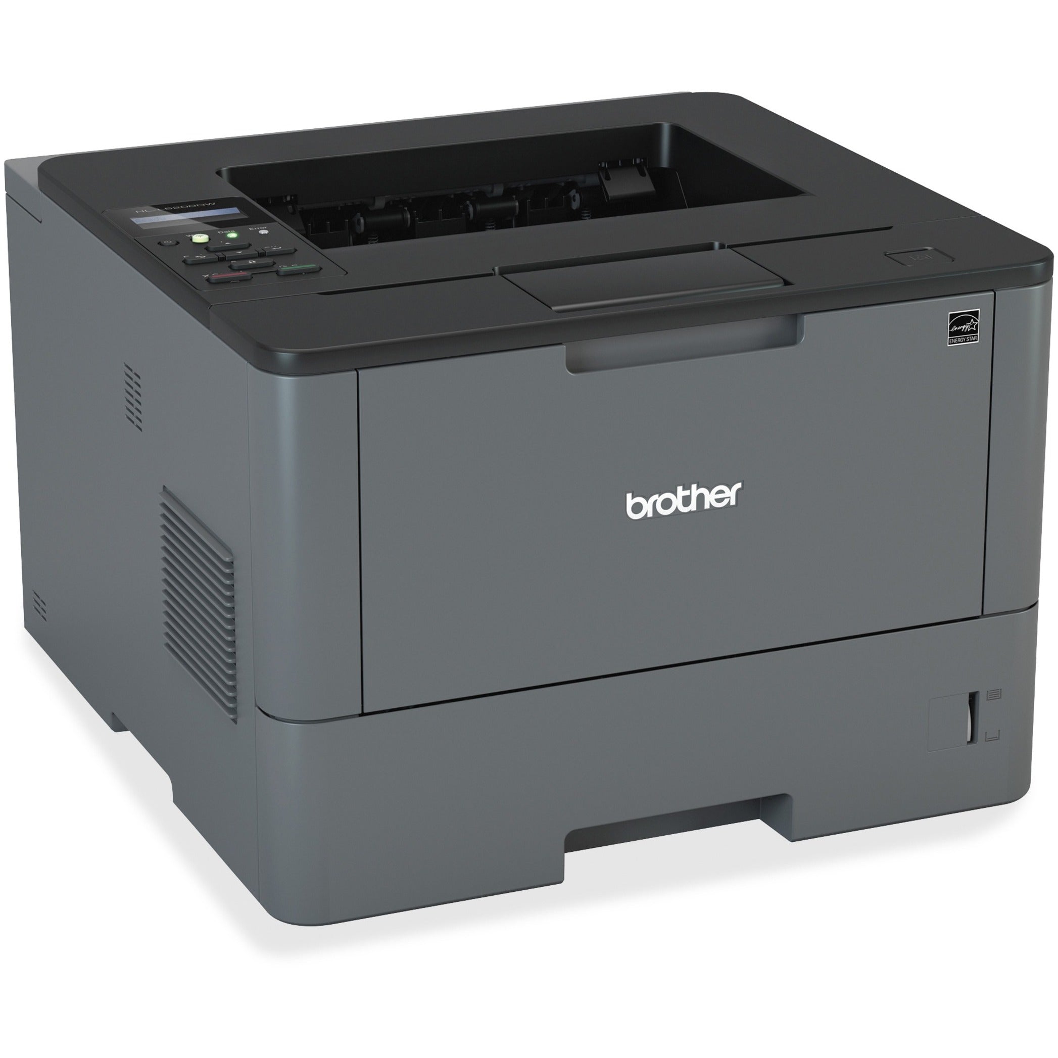 Brother HLL5100DN HL-L5100DN Monochrome Laser Printer, 42ppm, 250-Sheet Capacity