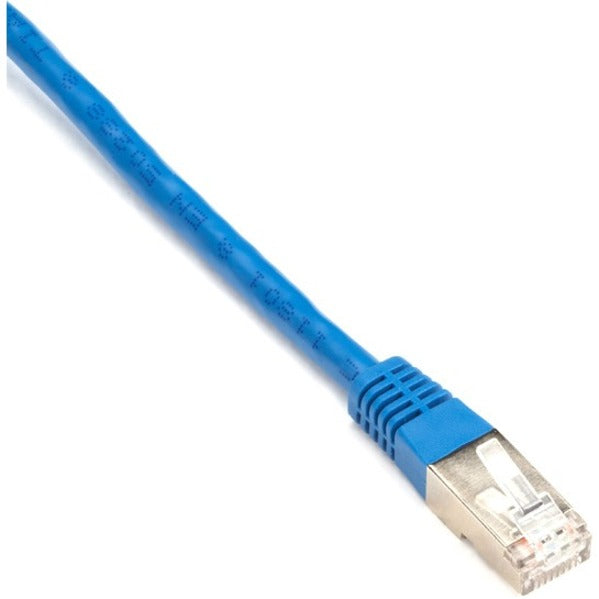 Black Box EVNSL0172BL-0006 SlimLine Cat.5e (F/UTP) Patch Network Cable, 6 ft, EMI/RF Protection, Blue