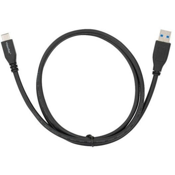 VisionTek 900826 USB-C to USB-A 1M Cable (M/M), Data Transfer/Power Cable