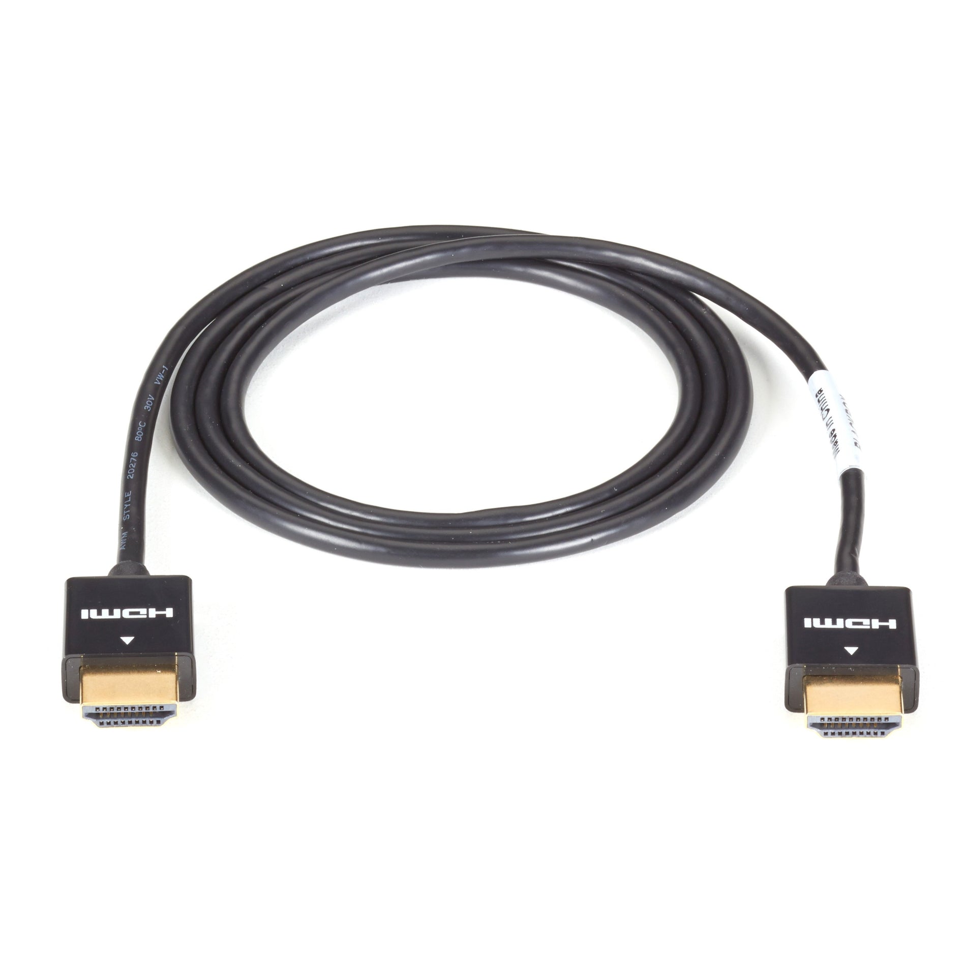 Black Box VCS-HDMI-003M Slim-Line High-Speed HDMI Cable - 3-m (9.8-ft.), Flexible, 10.2 Gbit/s