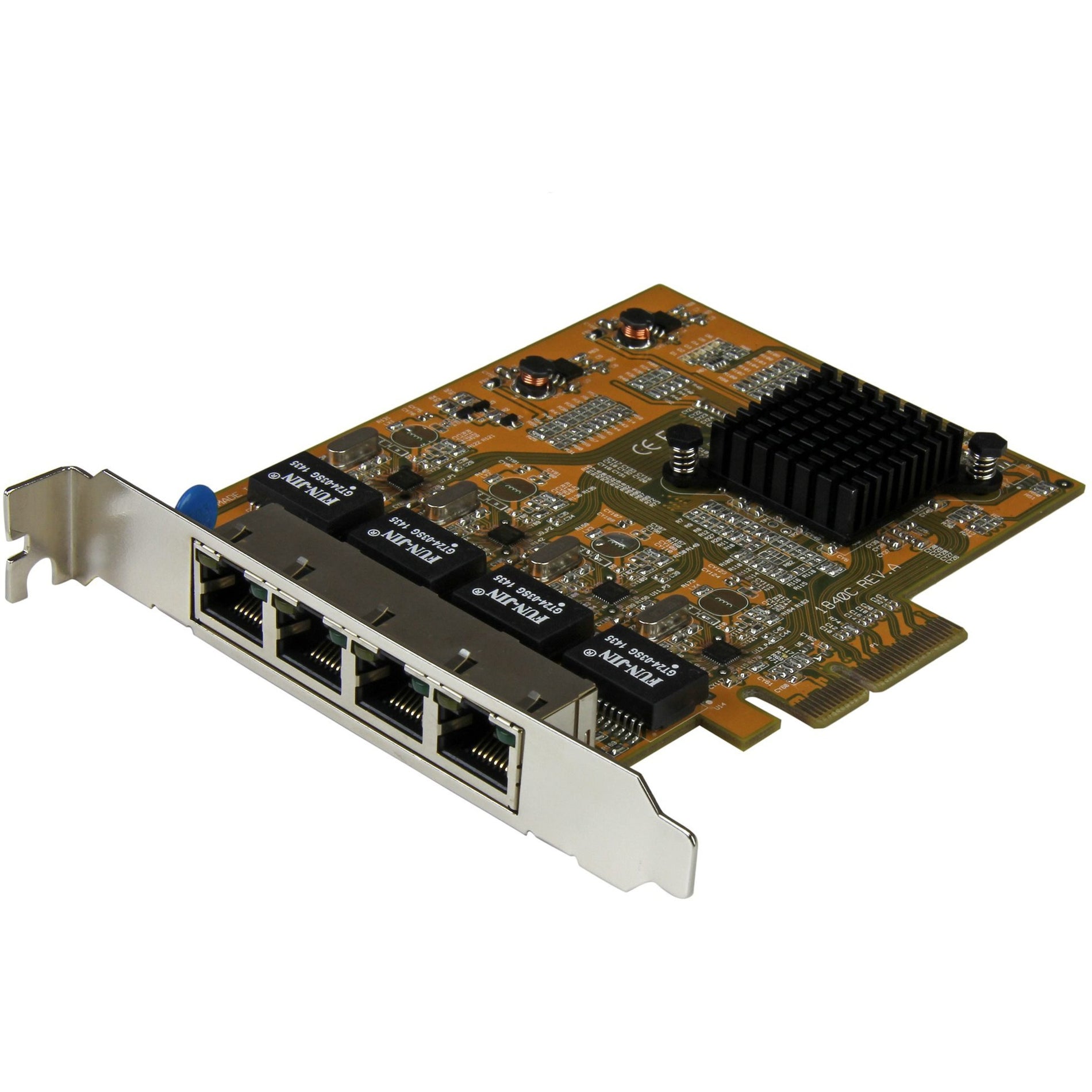 StarTech.com ST1000SPEX43 4-Port PCIe Gigabit Network Adapter Card, Quad-Port PCIe Gigabit NIC