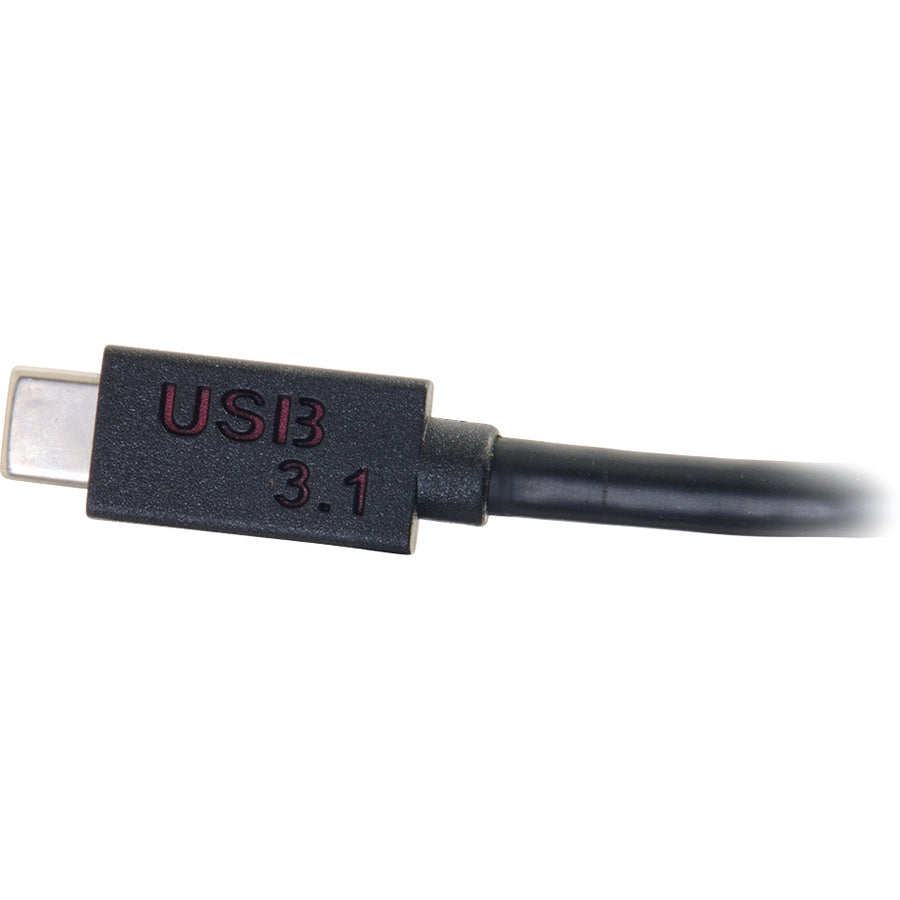 C2G 29471 USB-C to VGA Video Adapter-Black, PC External Graphic Adapter