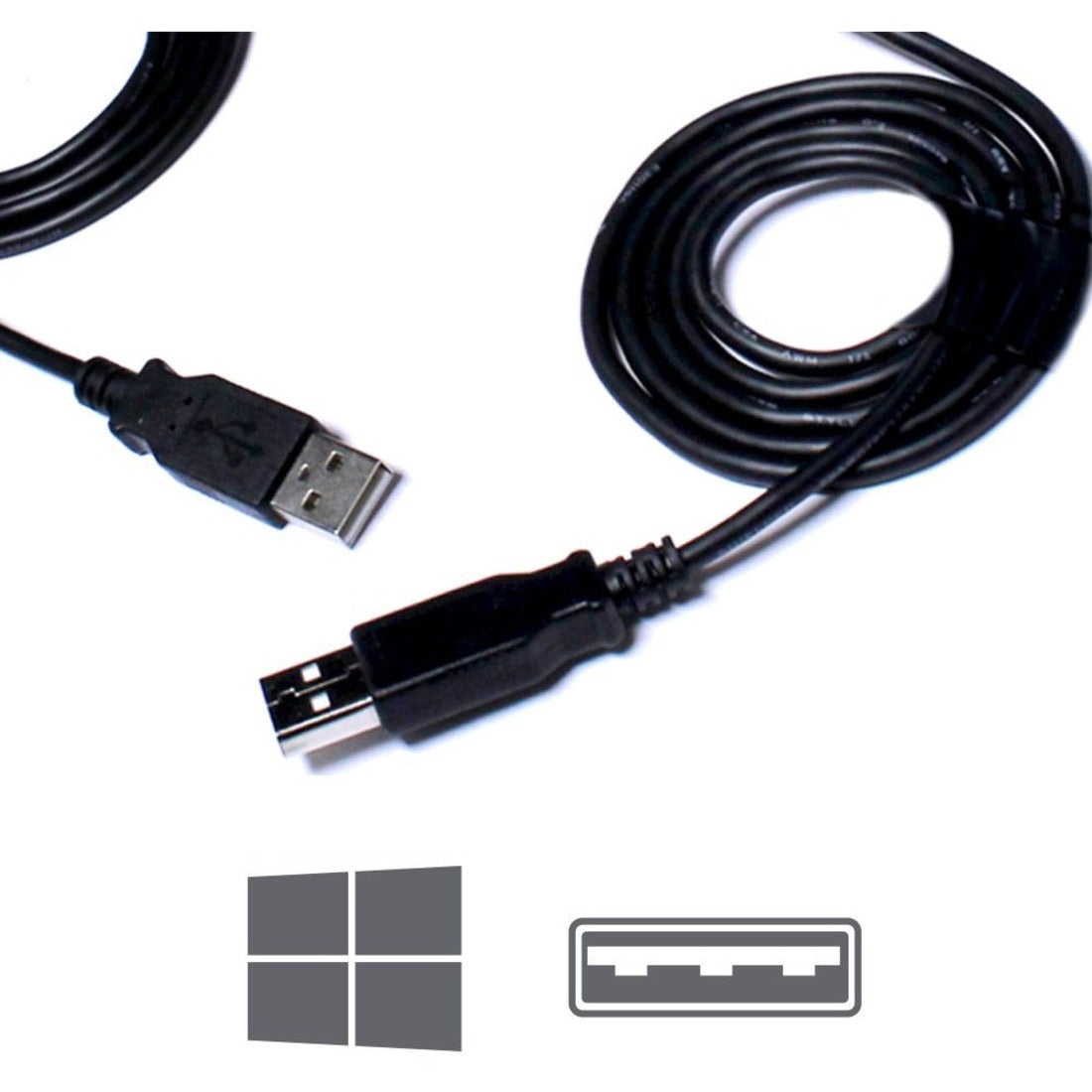 Plugable USB-EASY-TRAN USB 2.0 Windows Transfer Cable, Unlimited Use, Easy Data Transfer Between 2 PCs