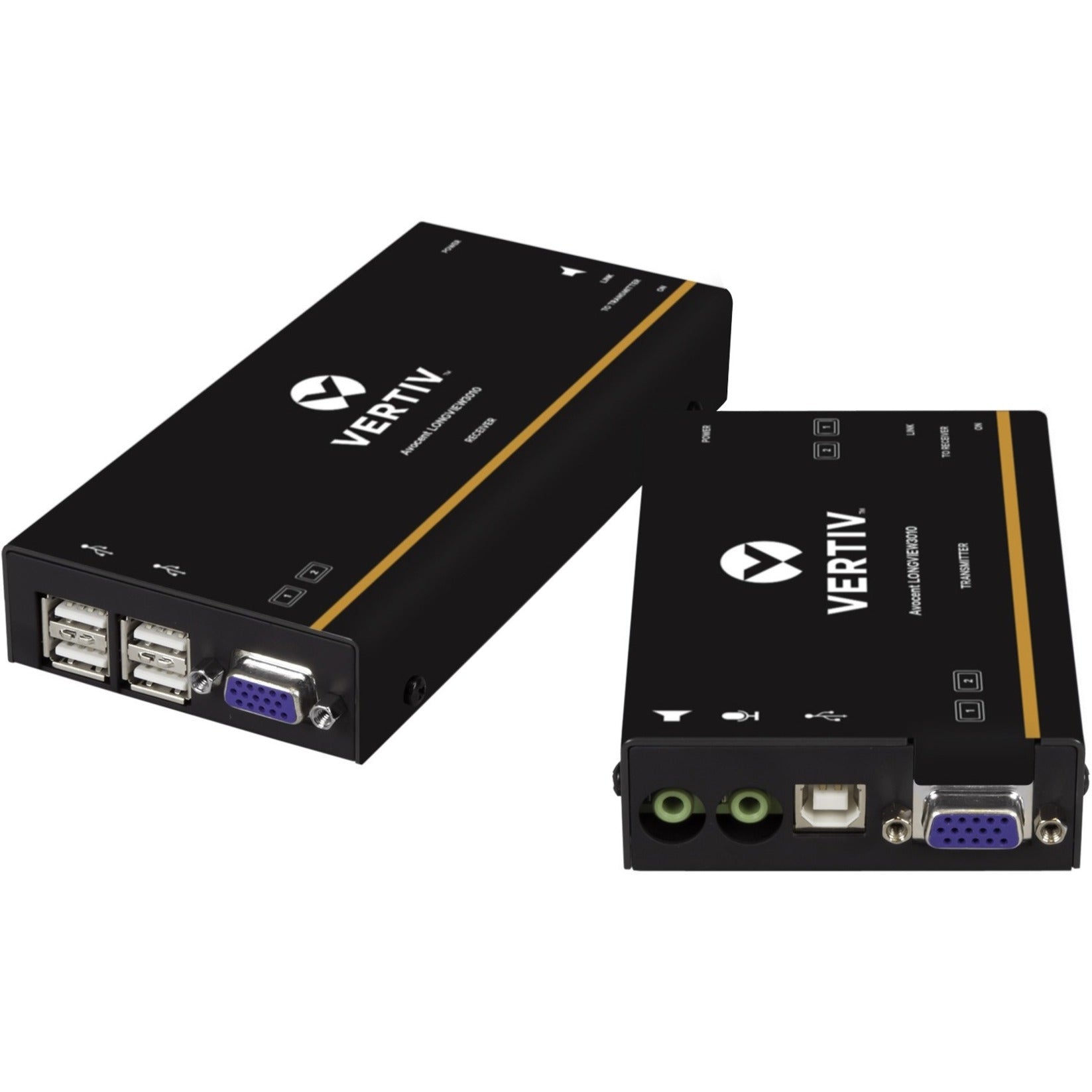 AVOCENT LV3010P-001 LV3010 Single VGA KVM Extender, High Quality Kit with Receiver & Transmitter