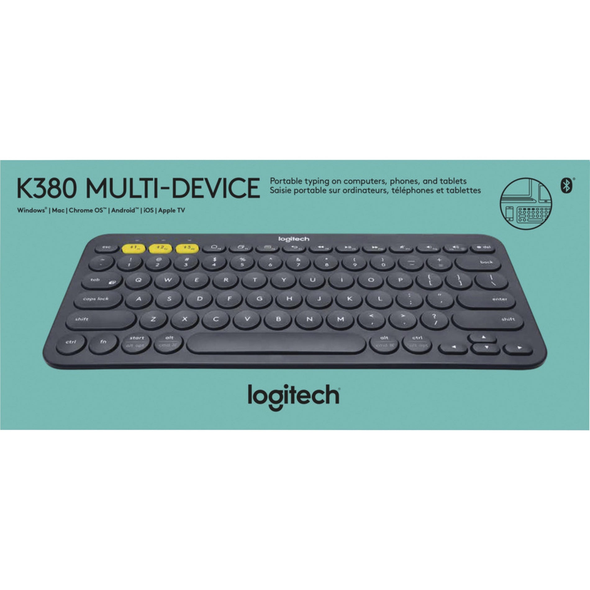 Logitech K380 Multi-Device Bluetooth Keyboard - Wireless Connectivity [Discontinued]
