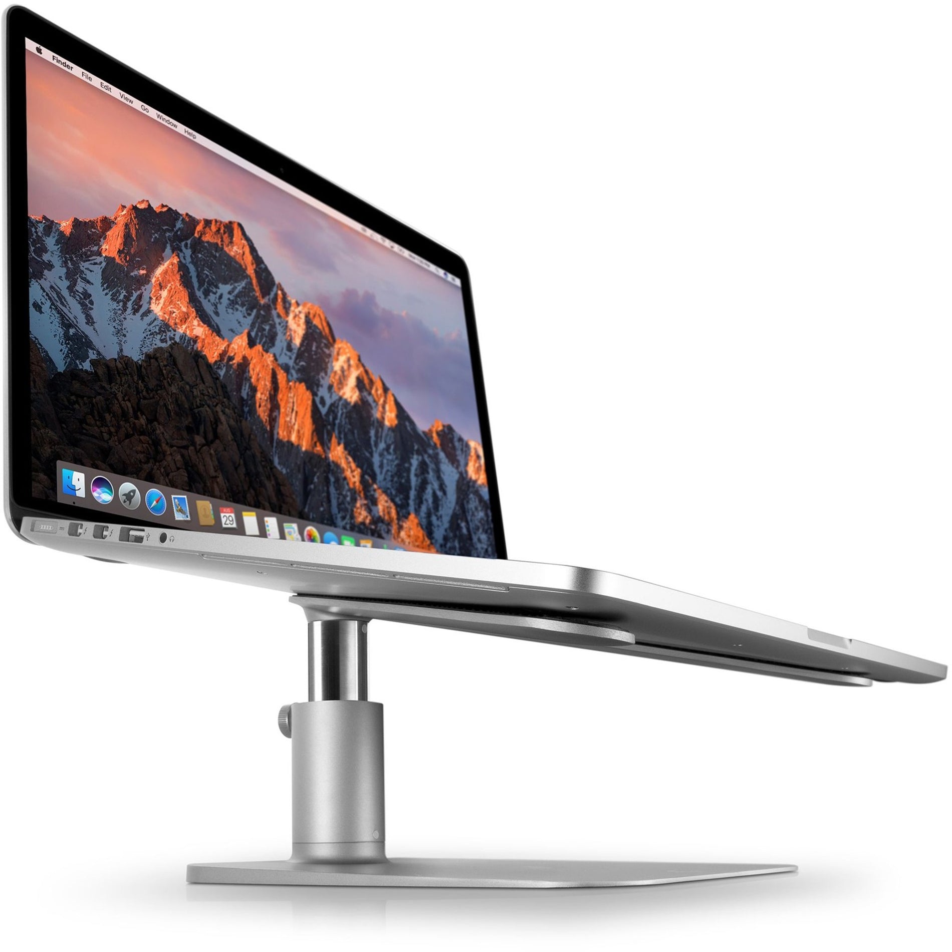 Twelve South 12-1222/B HiRise for MacBook Silver, Height-adjustable Stand for MacBooks & Laptops