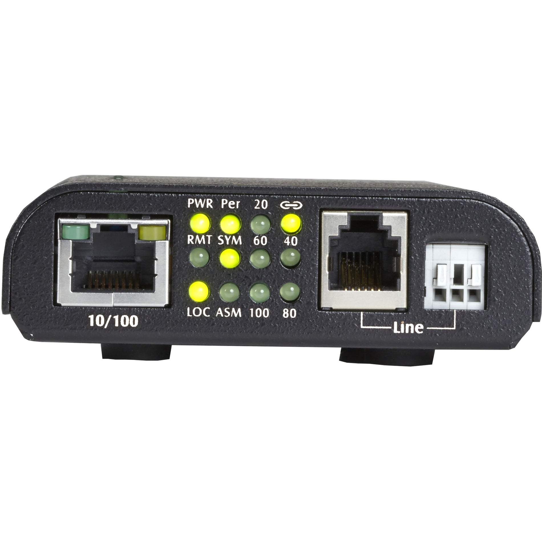 Black Box LB320A Industrial Ethernet Extender - Extend Ethernet up to 1.6 Miles, 10/100 Mbps