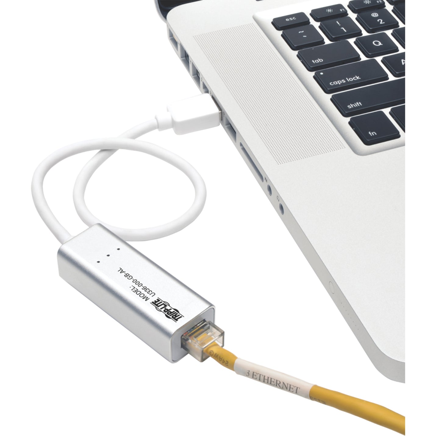 Tripp Lite U336-000-GB-AL USB 3.0 SuperSpeed to Gigabit Ethernet NIC Network Adapter, High-Speed Internet Connection