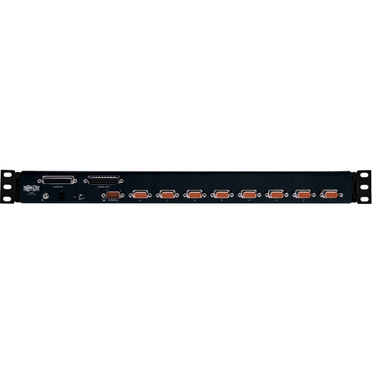 Tripp Lite B022-U08 NetDirector 8-Port 1U Rack-Mount KVM Switch, USB, 2048 x 1536 Resolution, 3 Year Warranty