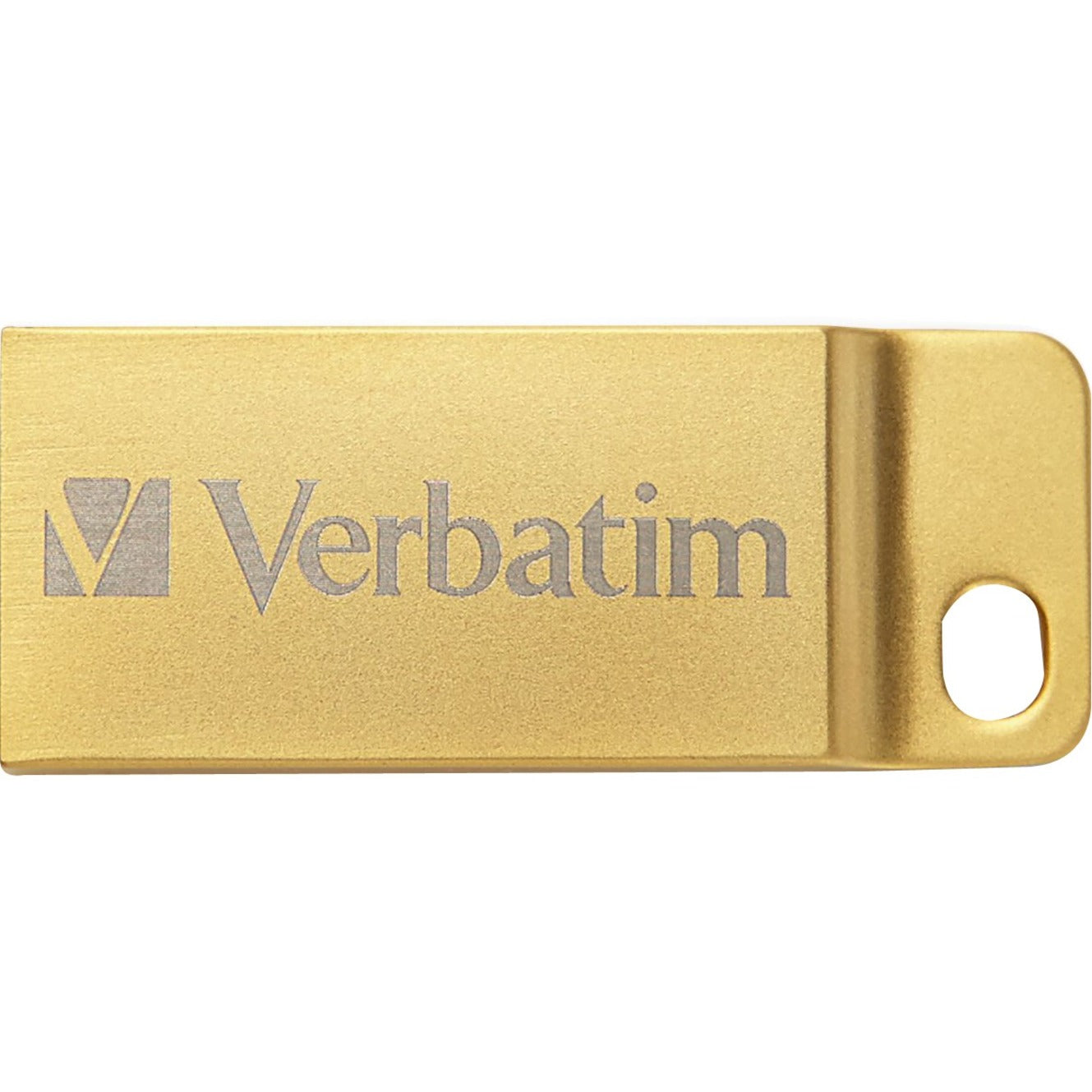 Verbatim 99104 Metal Executive USB 3.0 Flash Drive - Gold, 16GB Storage Capacity