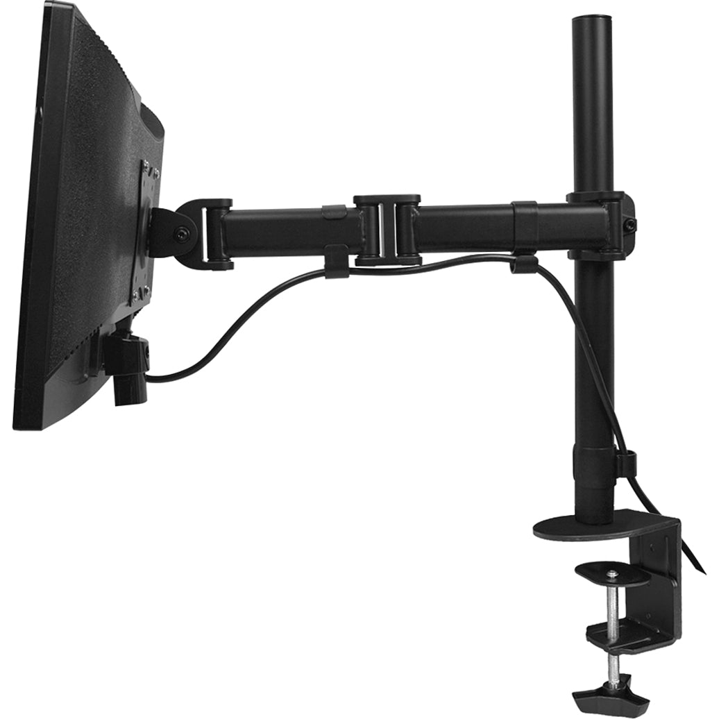 SIIG CE-MT1822-S1 Dual Monitor Articulating Desk Mount - 13" to 27", Ergonomic and Space-Saving Solution for Dual Monitors
