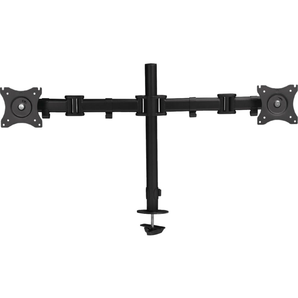 SIIG CE-MT1822-S1 Dual Monitor Articulating Desk Mount - 13" to 27", Ergonomic and Space-Saving Solution for Dual Monitors