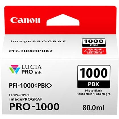 Canon 0546C002 PFI-1000 Photo Black Ink Tank für Canon imagePROGRAF PRO-1000 Drucker