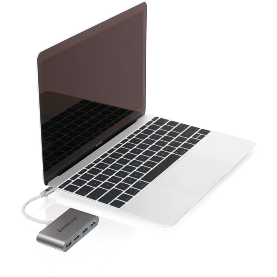 IOGEAR GUH3C14 HUB-C USB-C to 4-port USB-A Hub, 4 USB 3.0 Ports, PC/Mac Compatible
