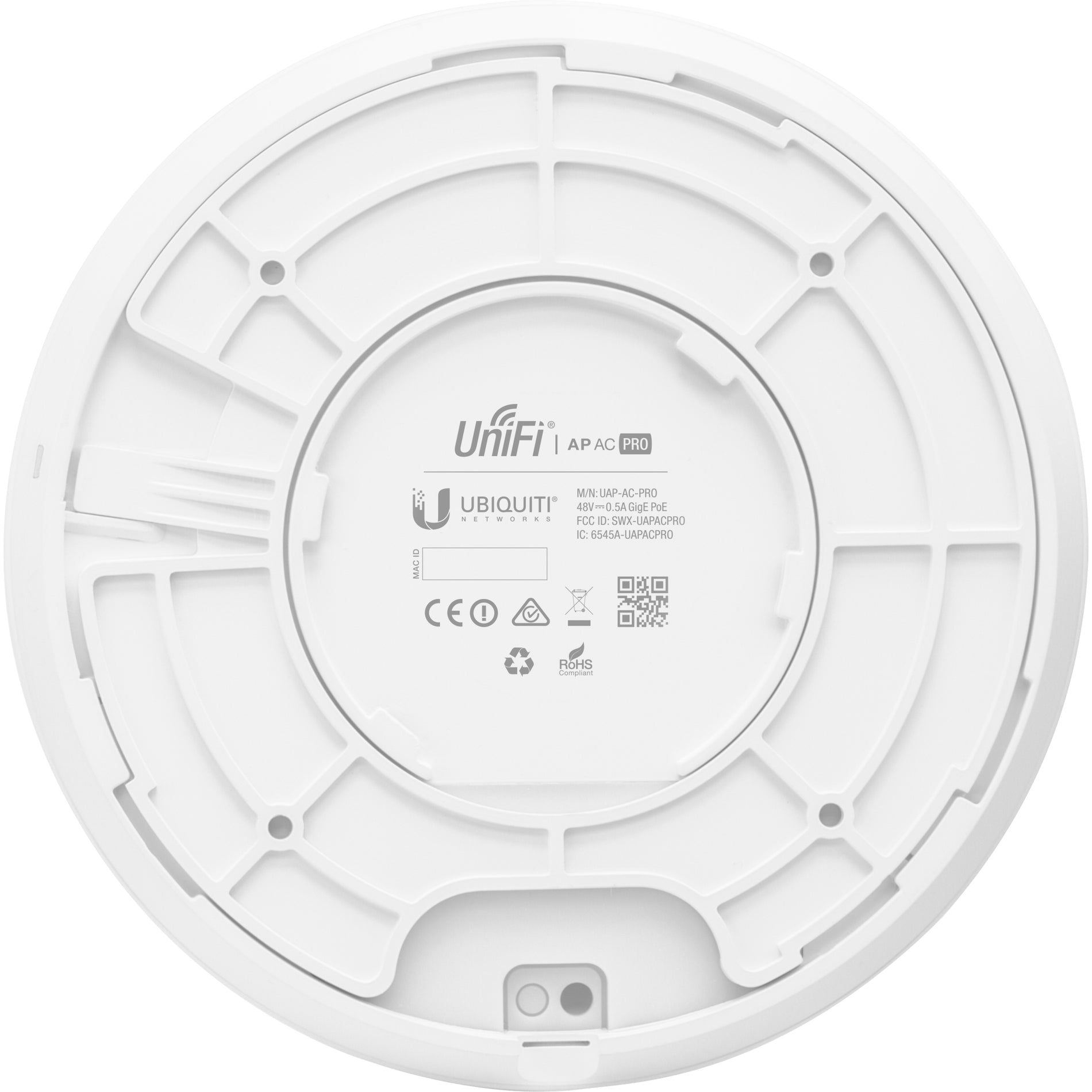 Ubiquiti UAP-AC-PRO UAP-AC-PRO-US UniFi Access Point Enterprise Wi-Fi System Gigabit Ethernet 1.27 Gbit/s