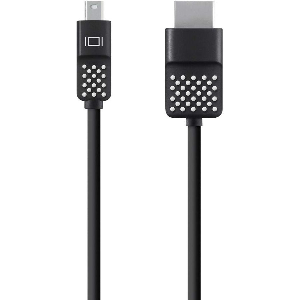 Belkin F2CD080bt12 Mini DisplayPort to HDTV Cable, 11.81 ft, Molded, Flexible, Strain Relief