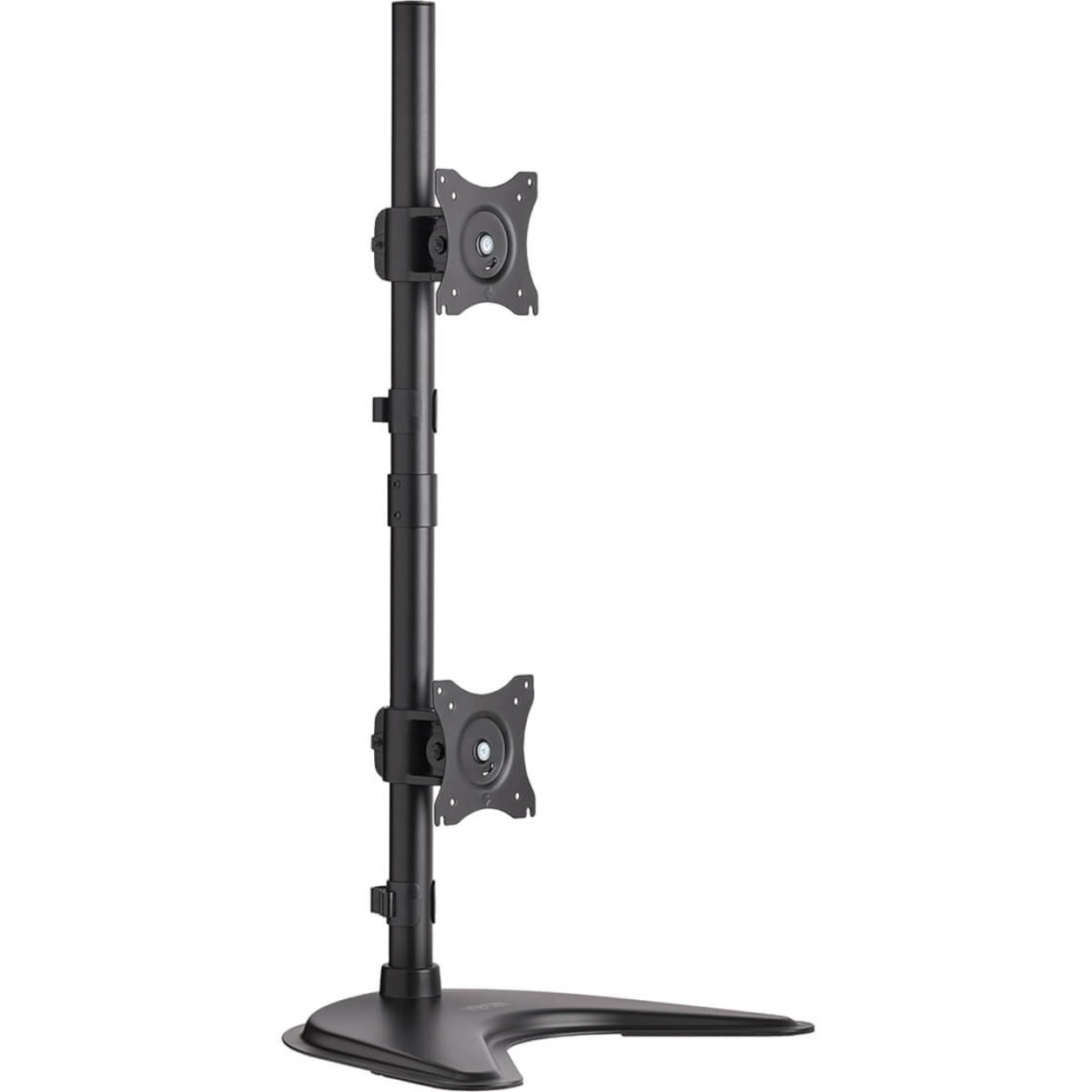 Tripp Lite DDR1527SDC Display Stand, Dual Vertical Flat-Screen Desk Stand/Clamp Mount, Adjustable Angle, 20 lb Maximum Load Capacity